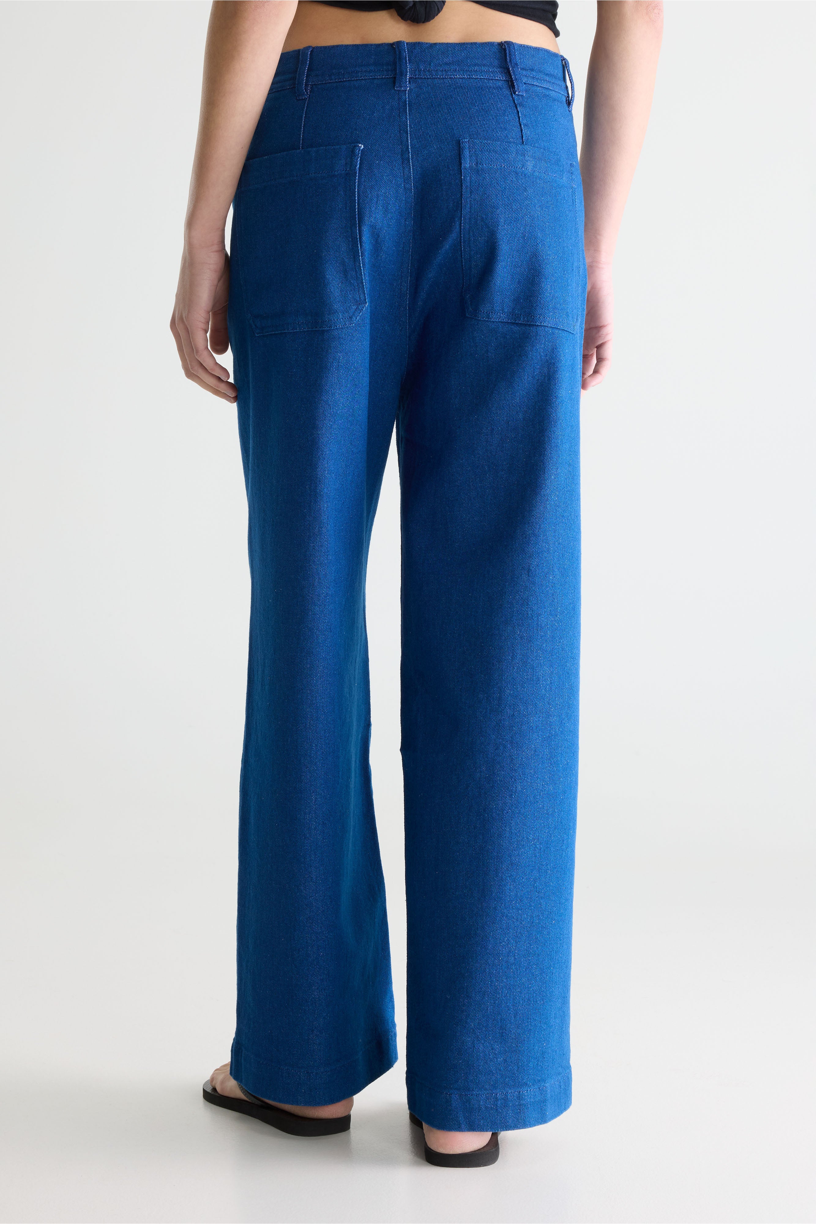 Lotan Wide Trousers - One wash For Women | Bellerose