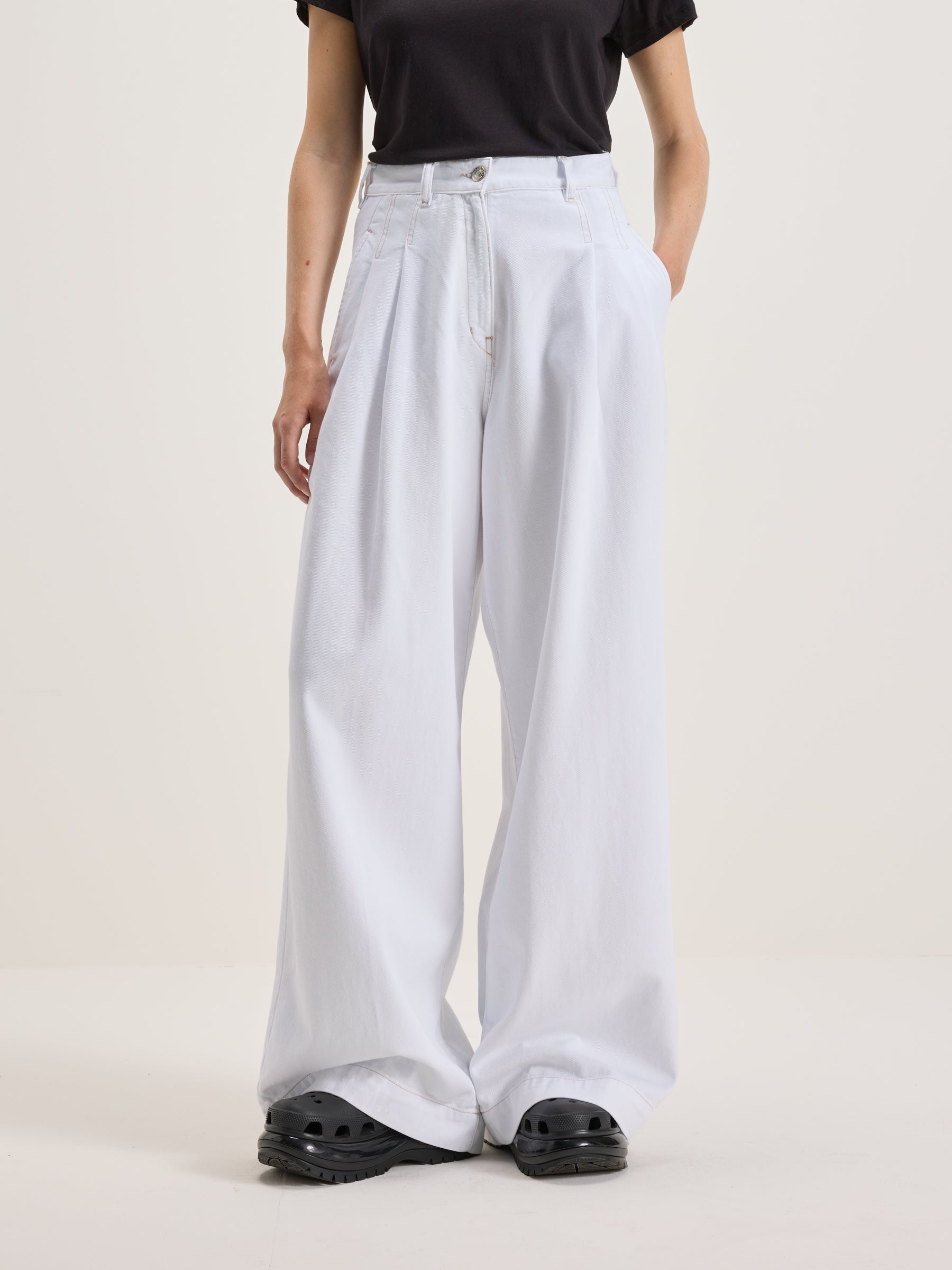 Denim N. 74 Jean très large (242 / W / WHITE)