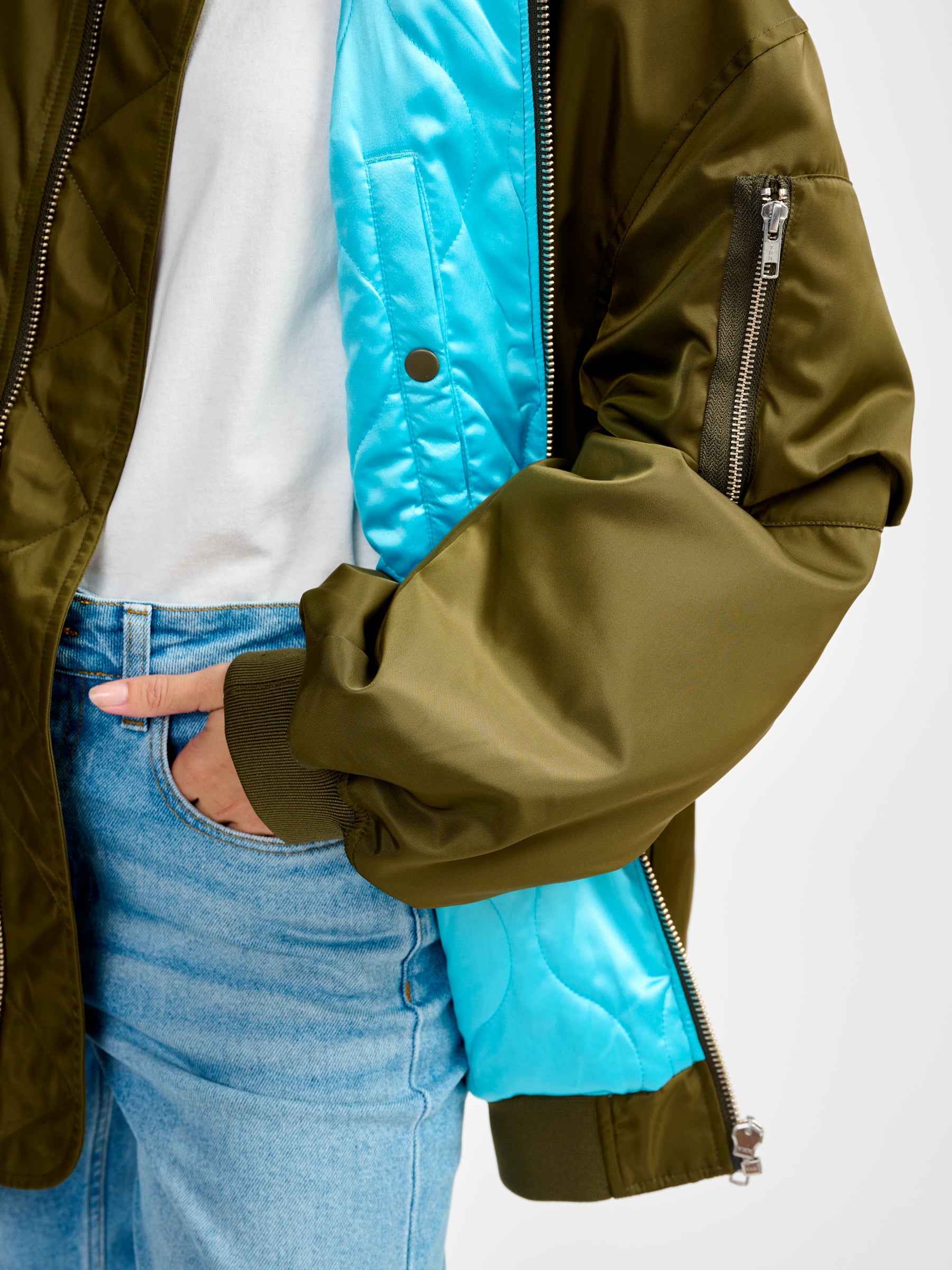 highway jacket (241 / W / OLIVE NIGHT)
