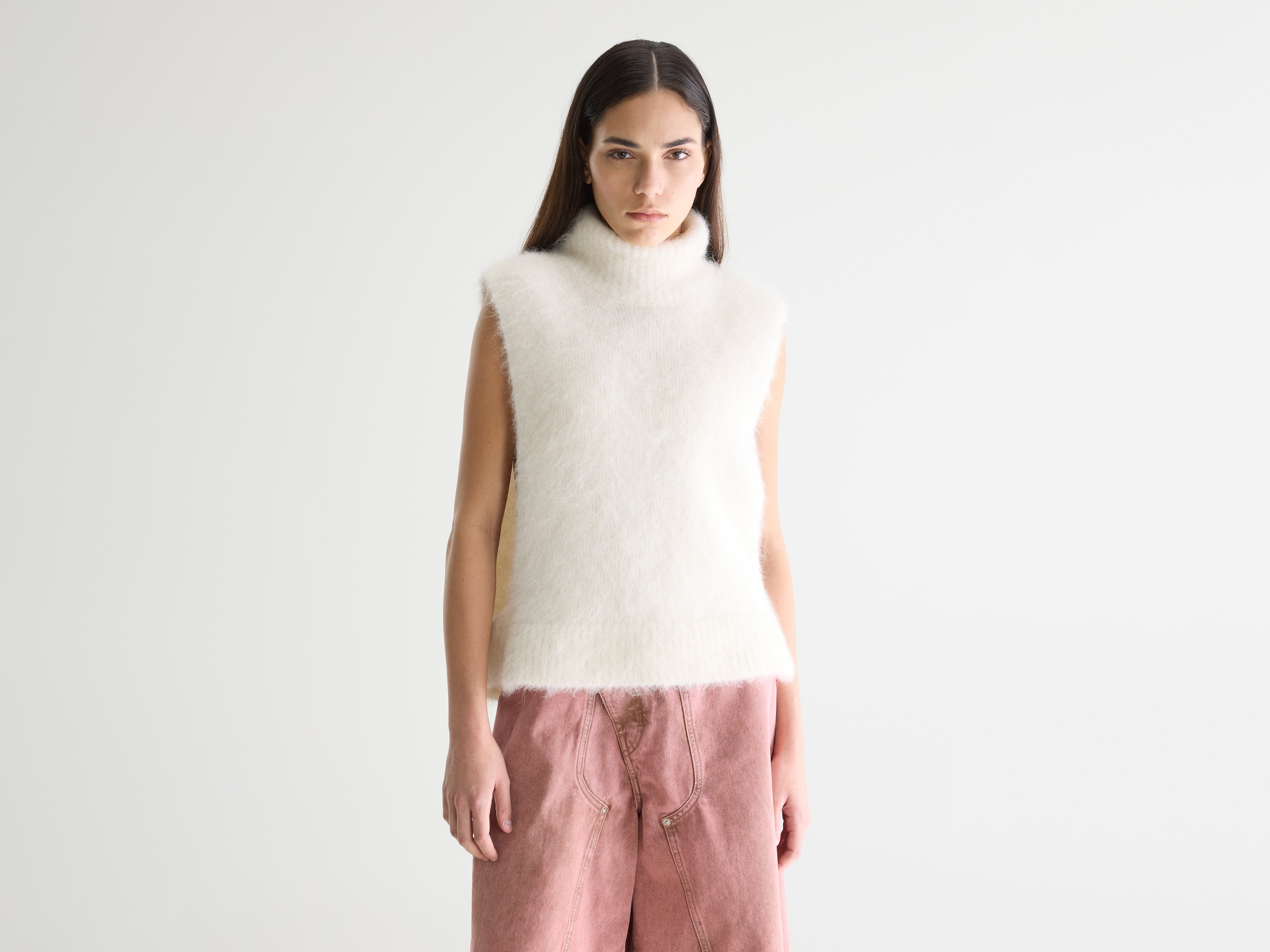 Daren sleeveless sweater (252 / W / NATURAL)