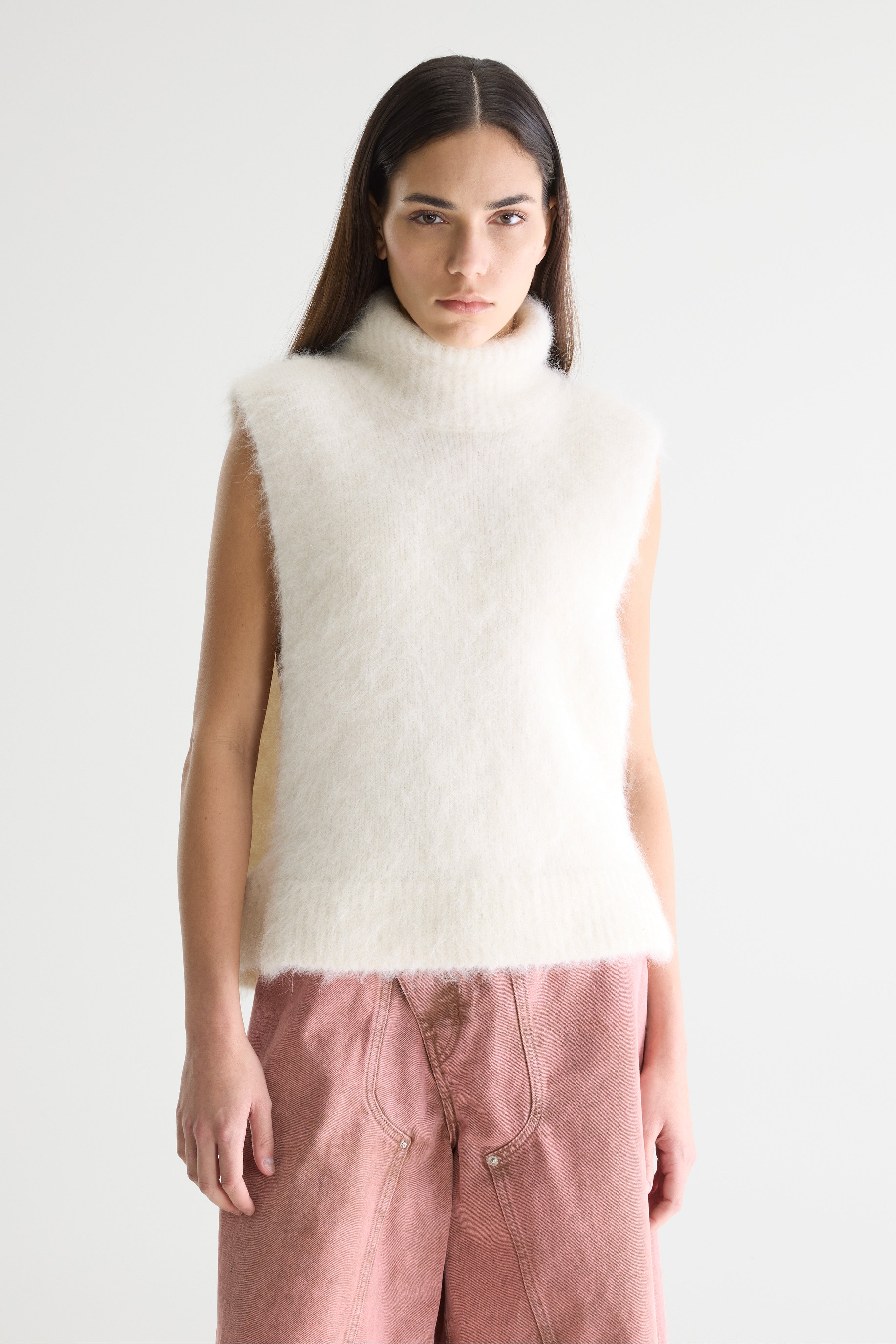 Daren sleeveless sweater (252 / W / NATURAL)