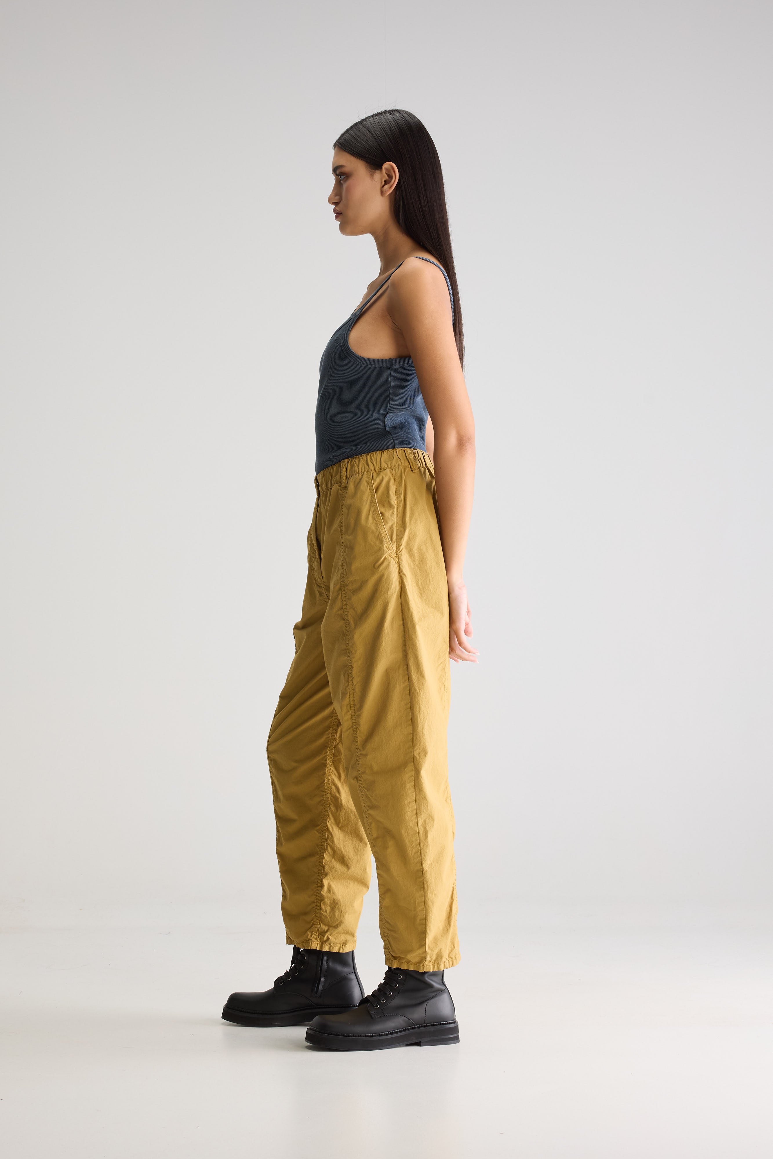 Wesly Relaxed Trousers - Pale khaki For Women | Bellerose