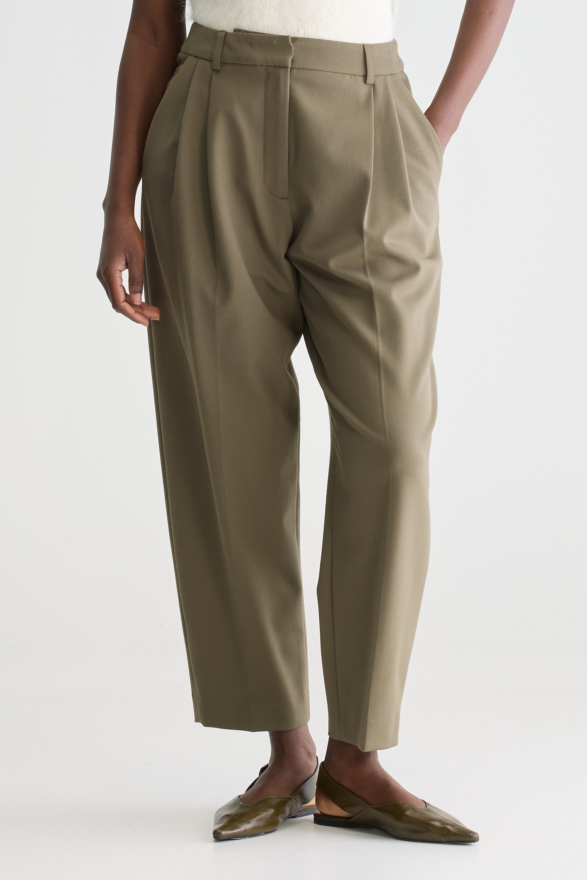 Valdo tailored trousers (251 / W / FOREST)