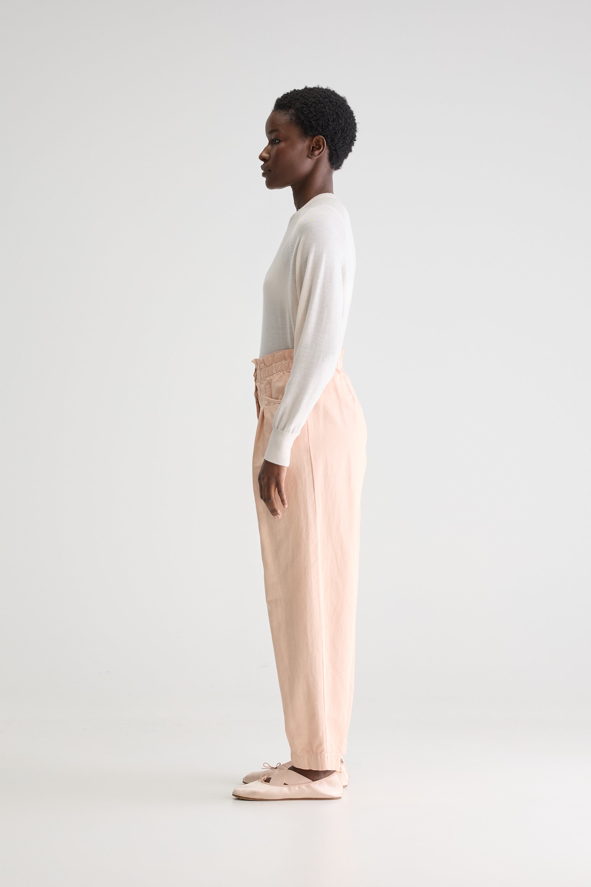 Lilow Paperbag Trousers - Skin For Women | Bellerose