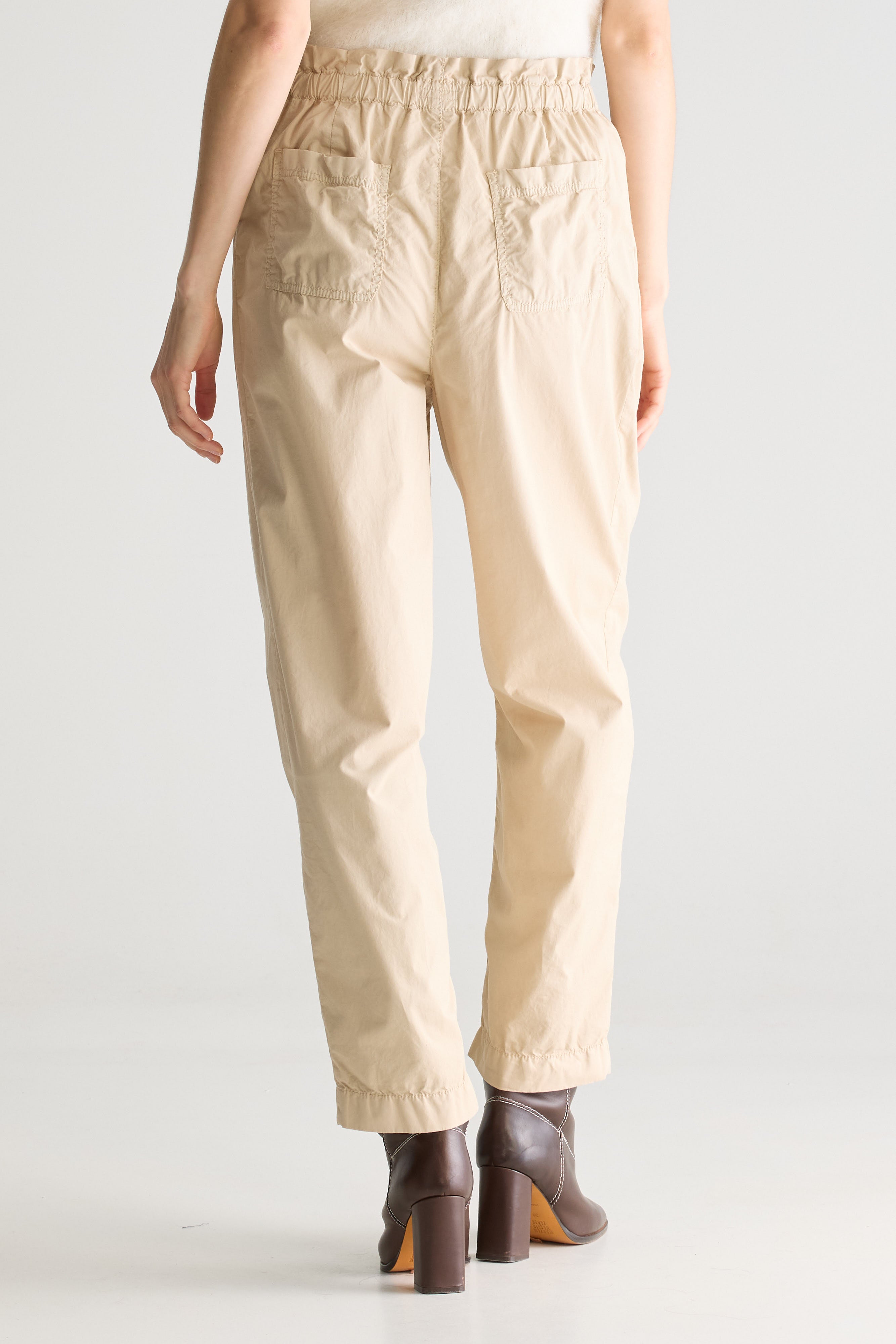 Winona Relaxed Trousers - Cement For Women | Bellerose