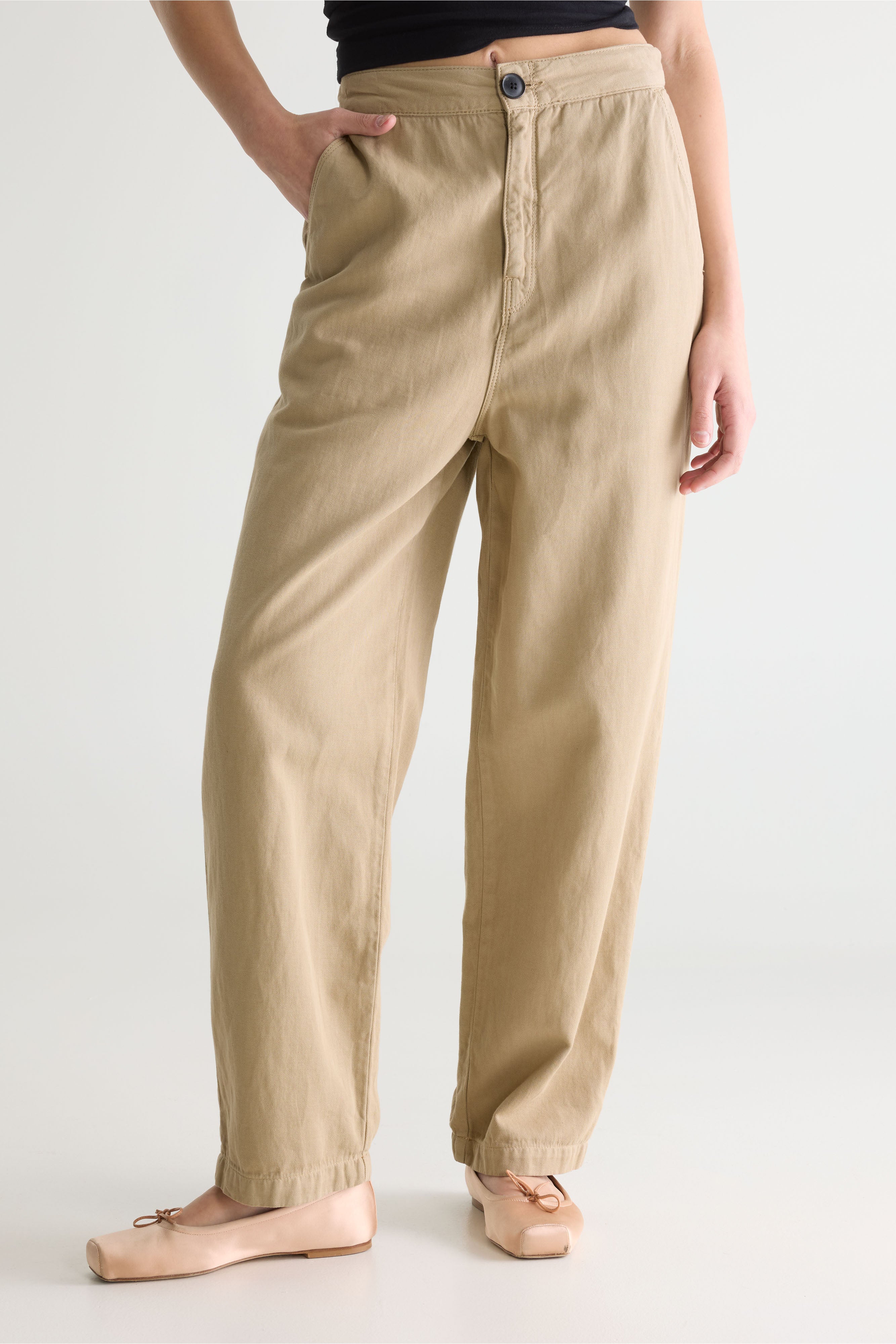 Pasop Relaxed Trousers - Clay For Women | Bellerose
