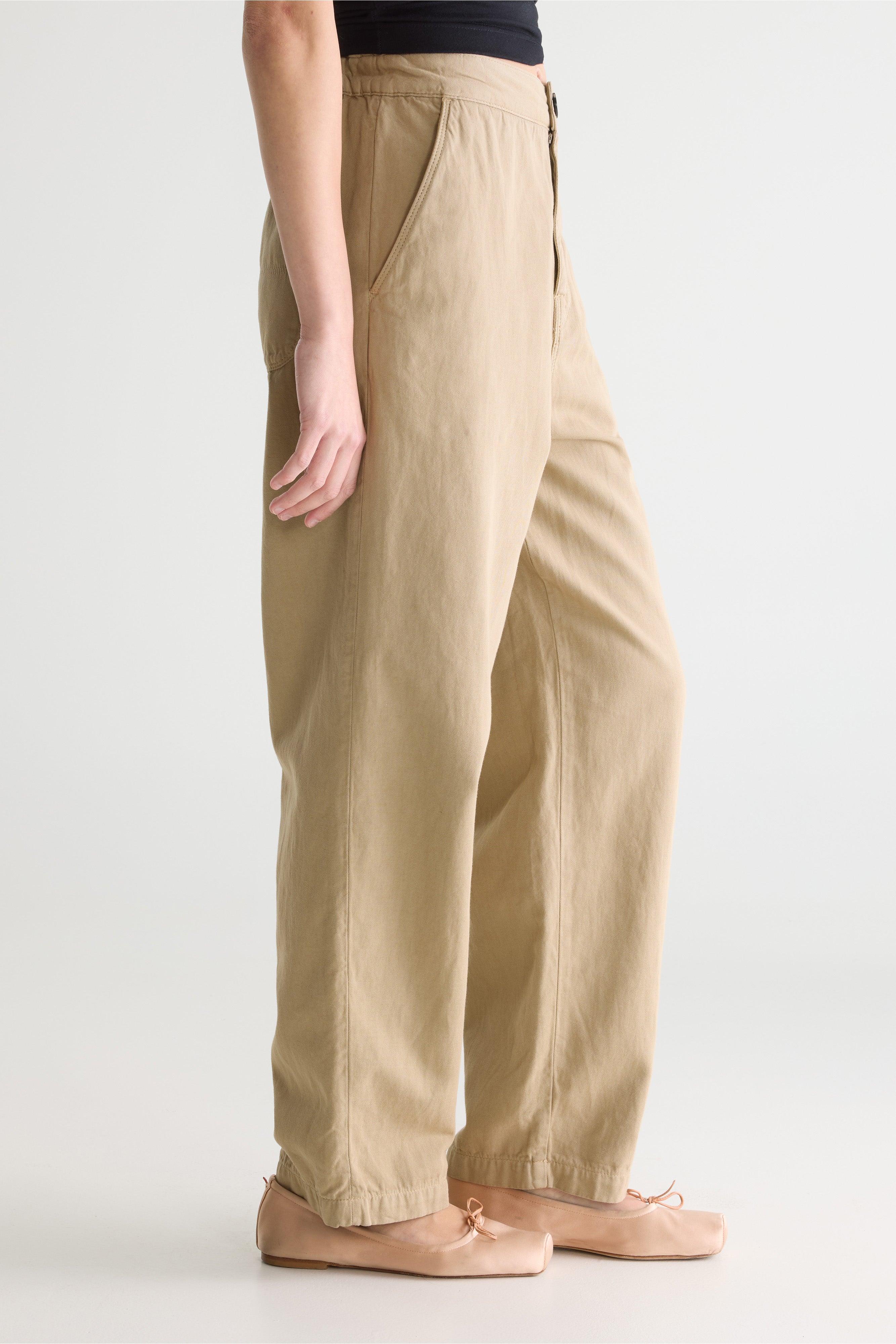 Pasop Relaxed Trousers - Clay For Women | Bellerose