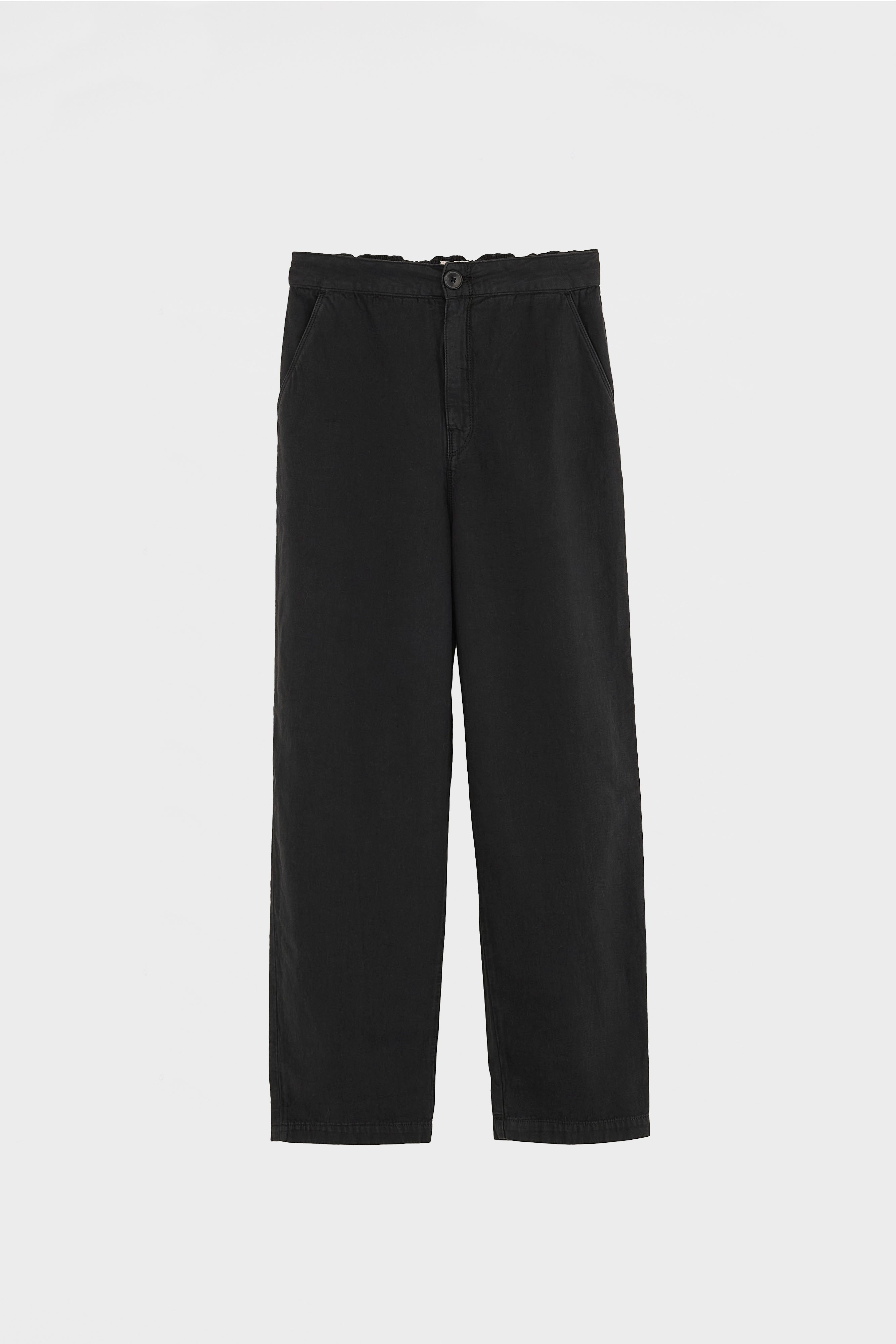 Pasop relaxed trousers (252 / W / OFF BLACK)
