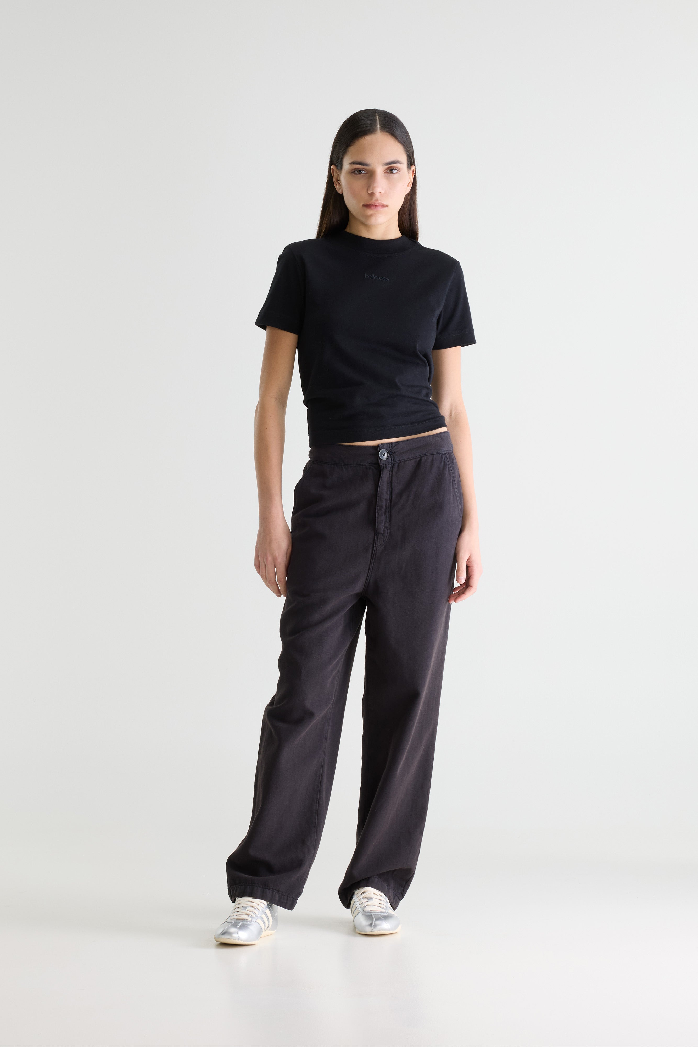 Pasop Relaxed Trousers - Off black For Women | Bellerose