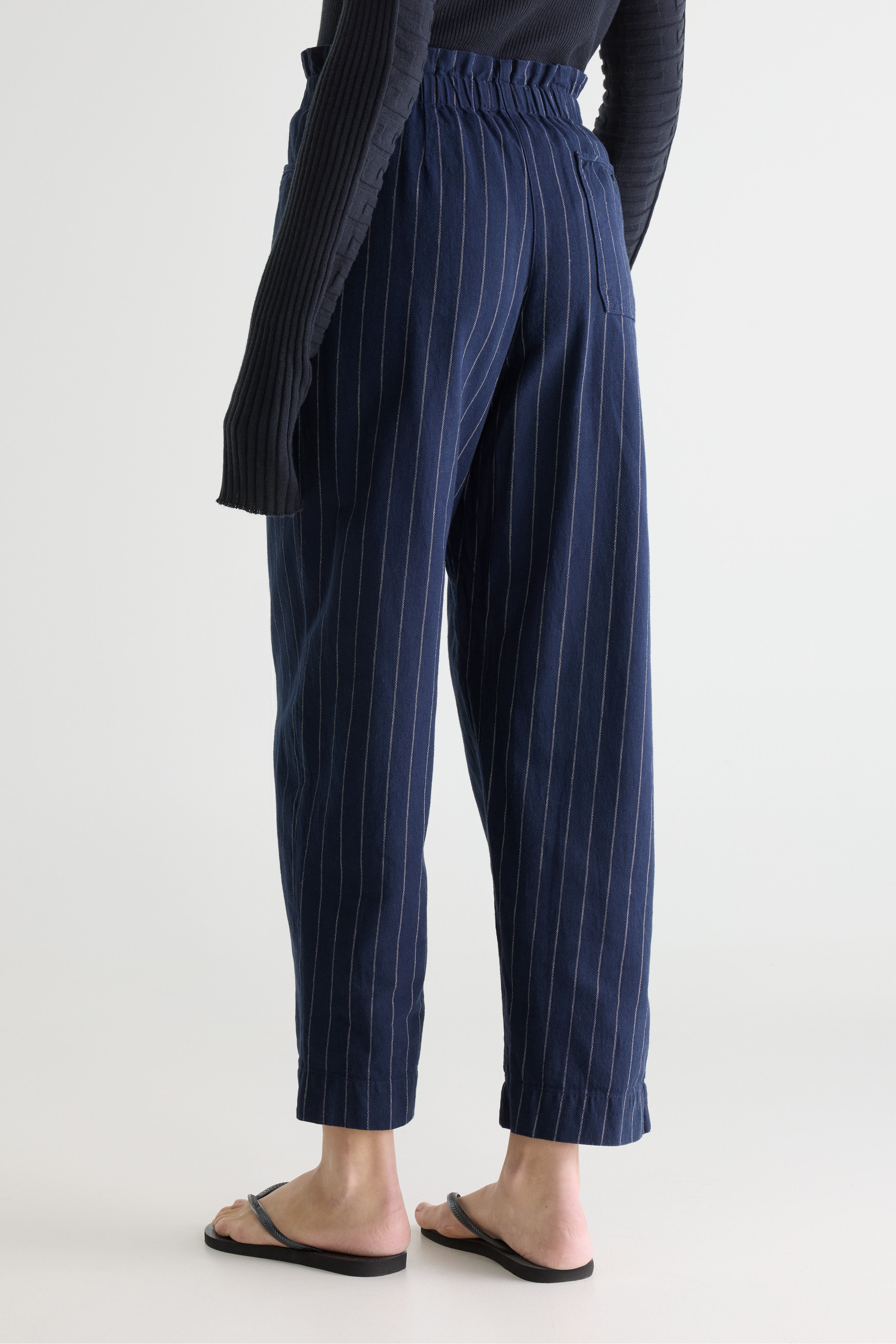 Lilo Paperbag Trousers - Navy For Women | Bellerose