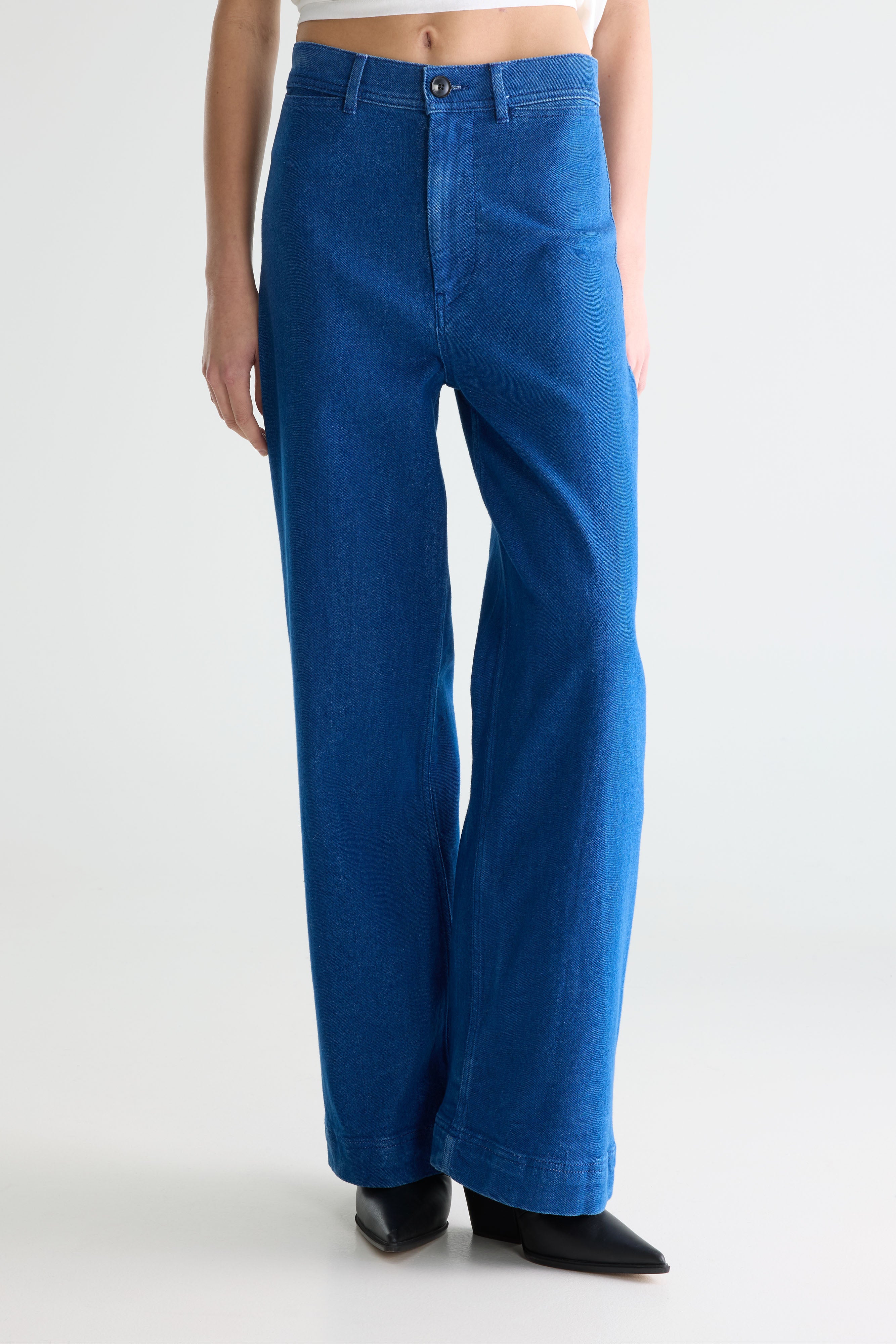 Lottie Wide Jeans - One wash For Women | Bellerose