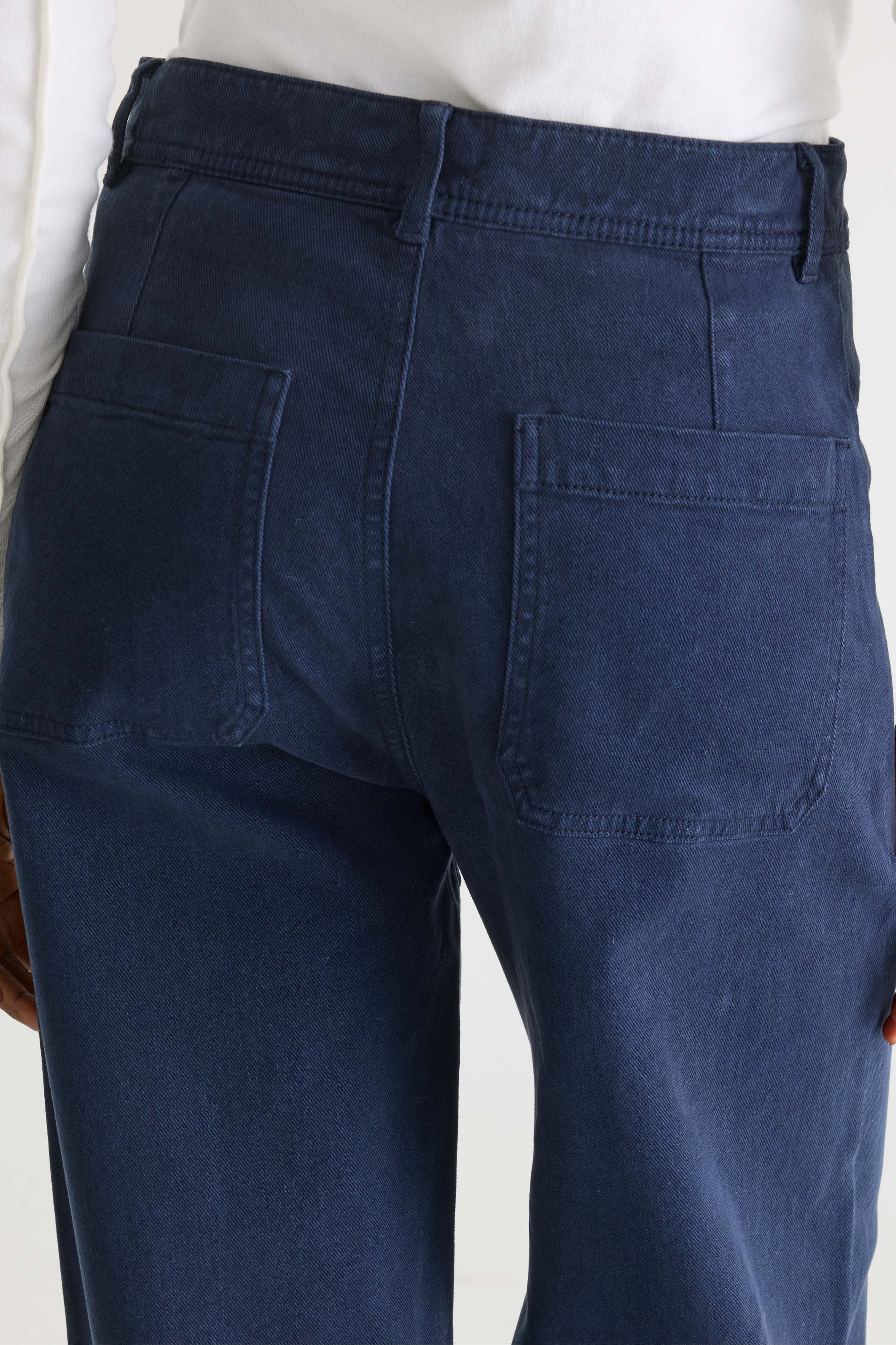 Lottie wide trousers (252 / W / NAVY)