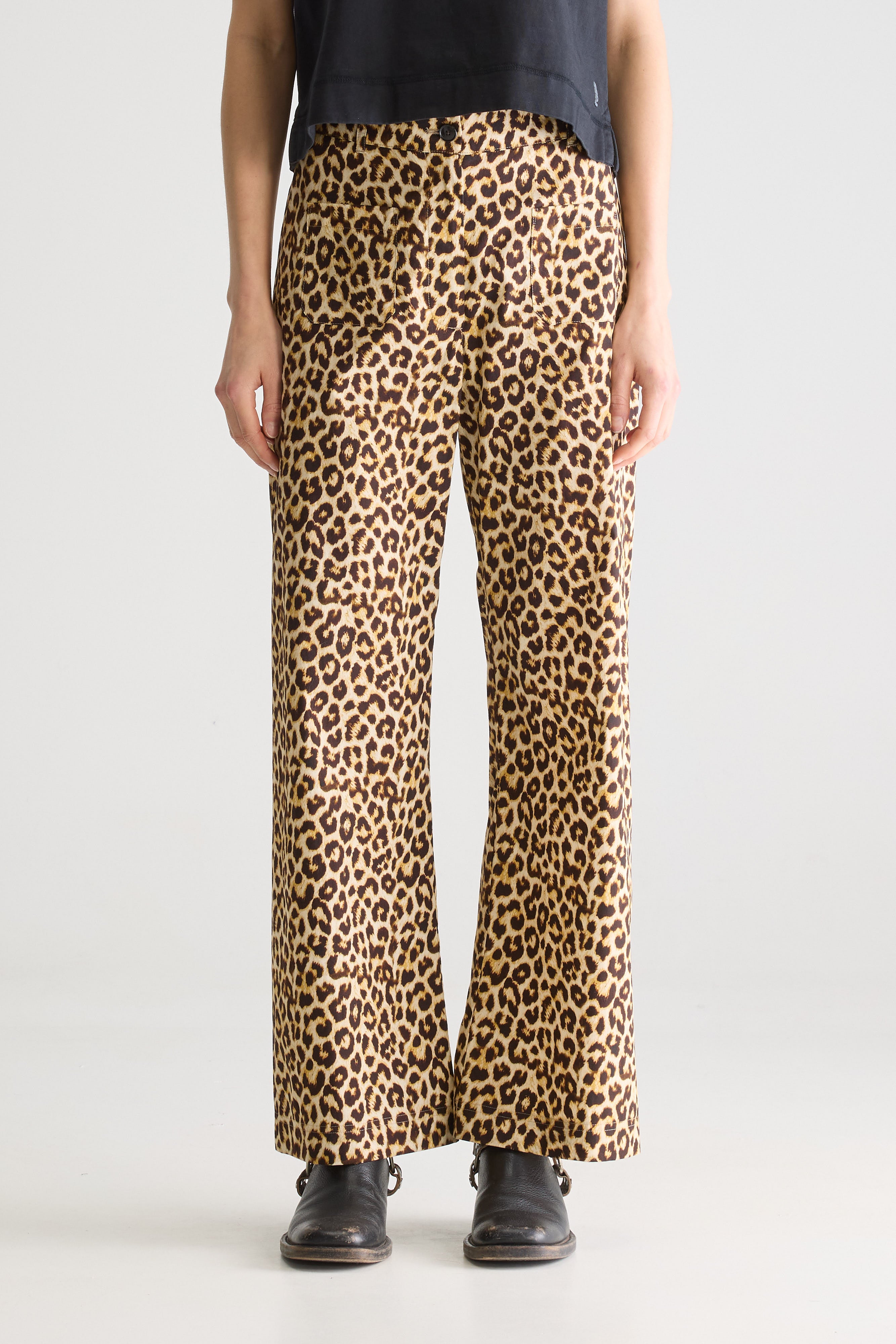Vivia leopard trousers (251 / W / DISPLAY J)