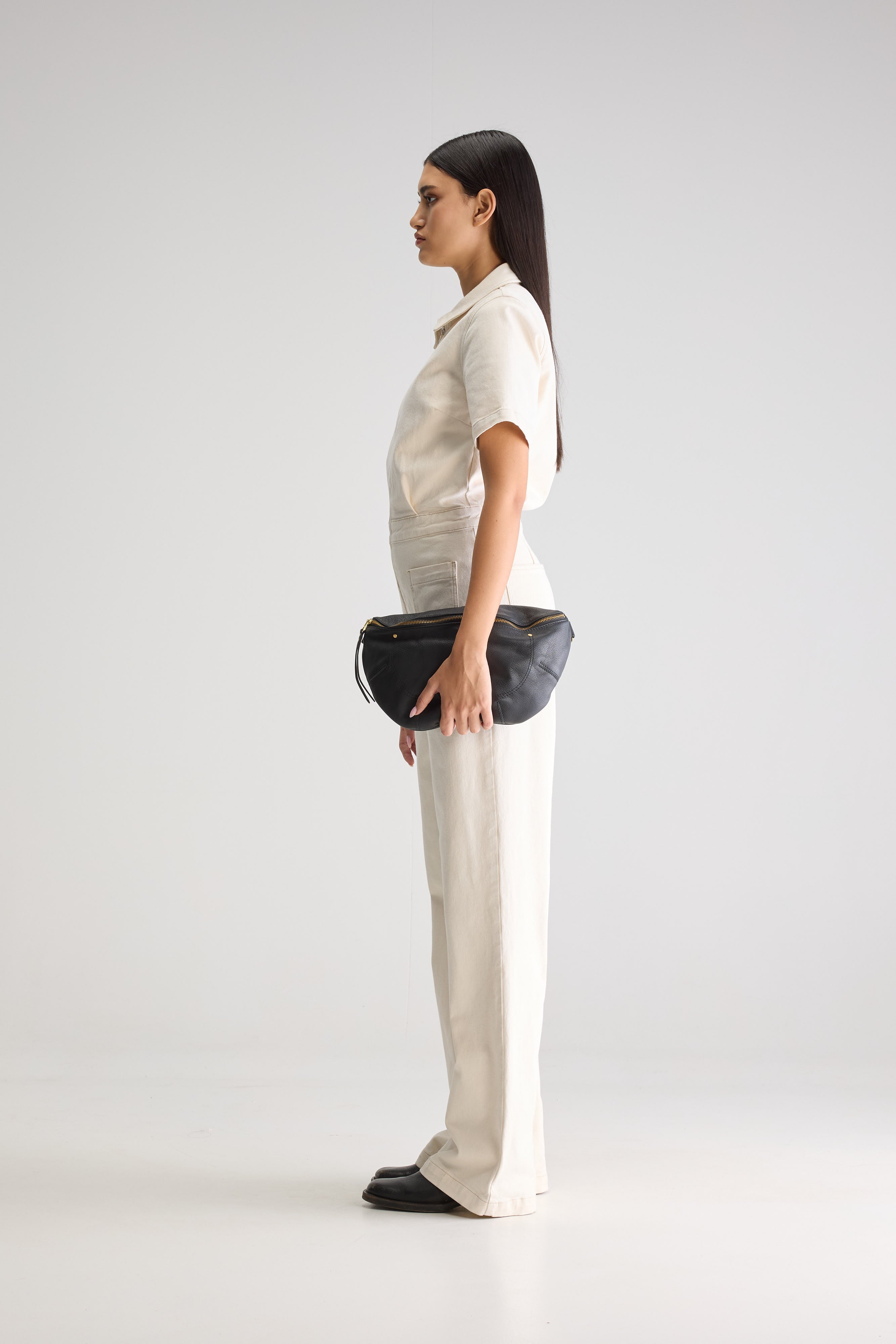 Pamelia denim jumpsuit (251 / W / NATURAL)