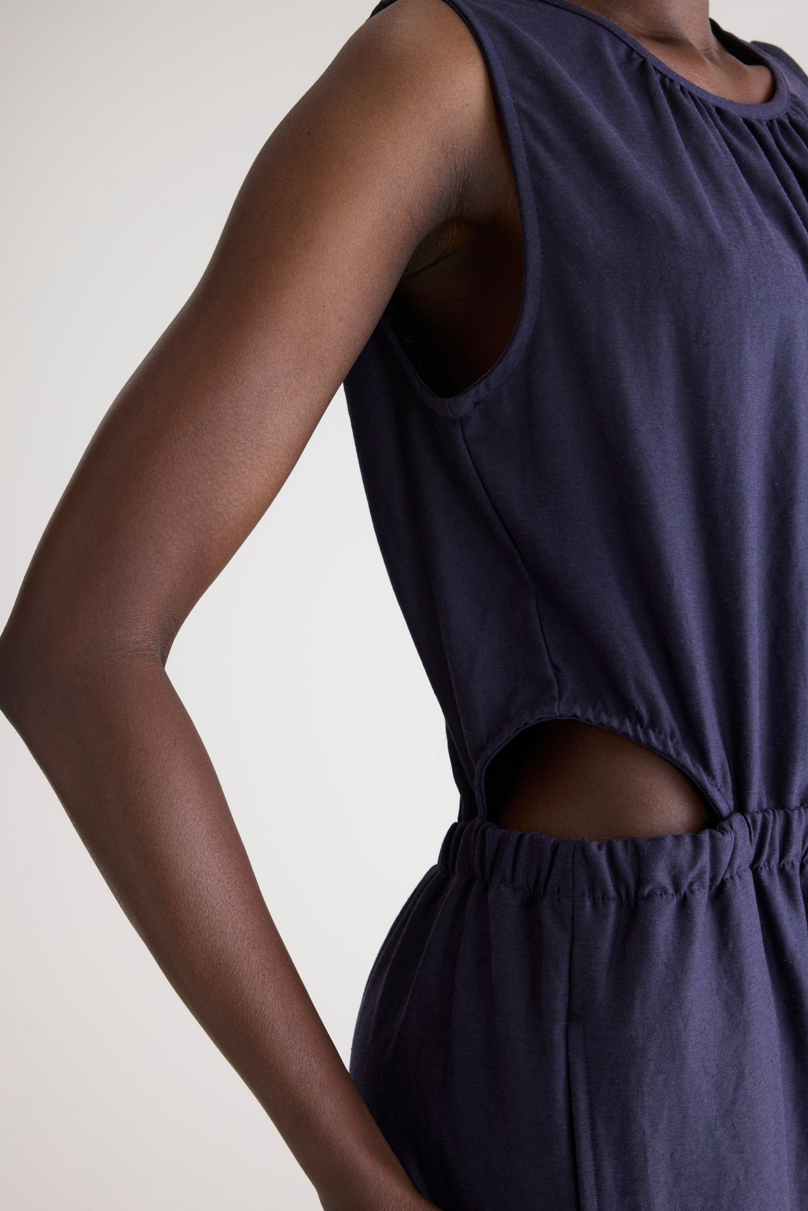 Papaye Wide Jumpsuit - Navy For Women | Bellerose