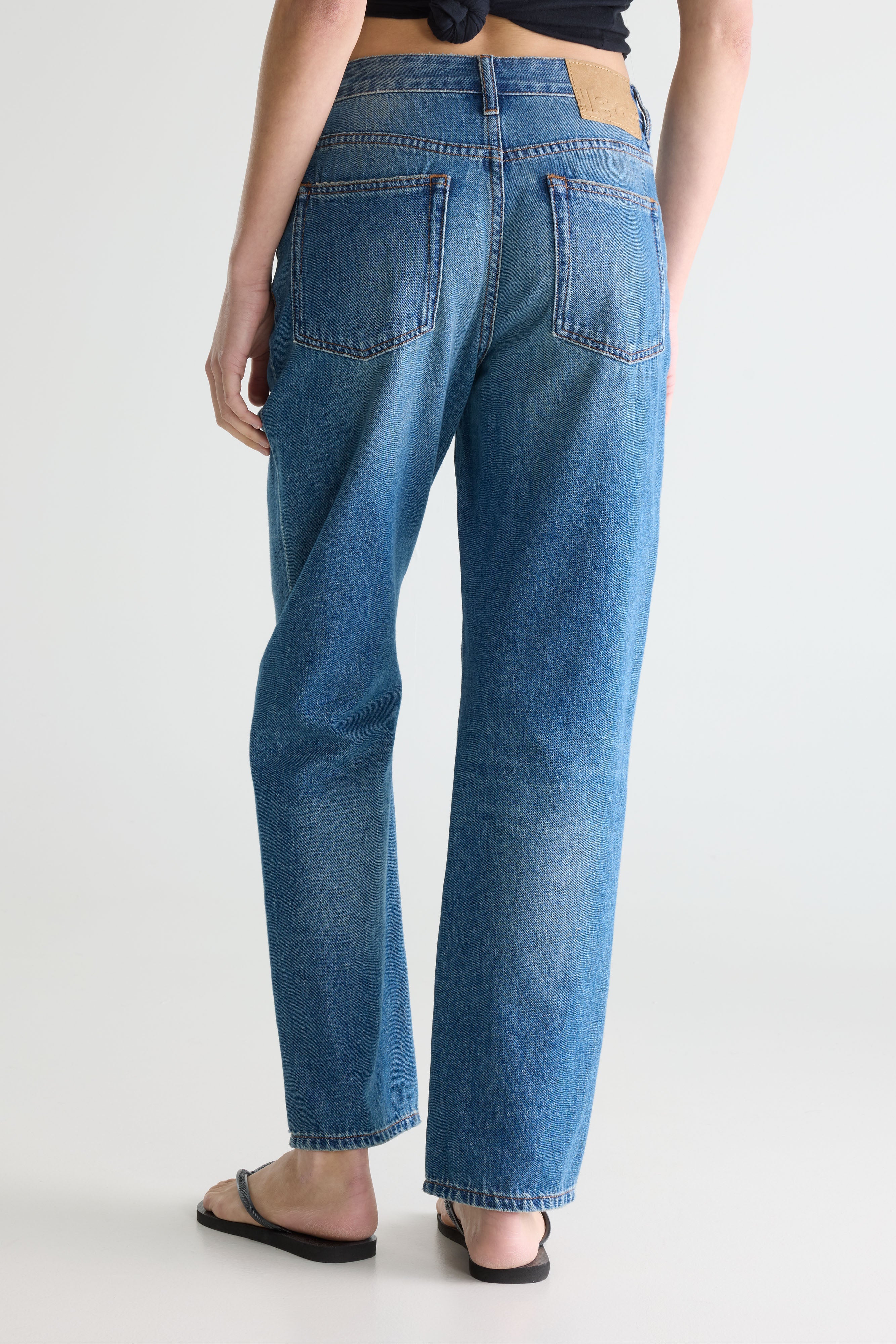Denim N. 34 Regular Jeans - Used md blue For Women | Bellerose