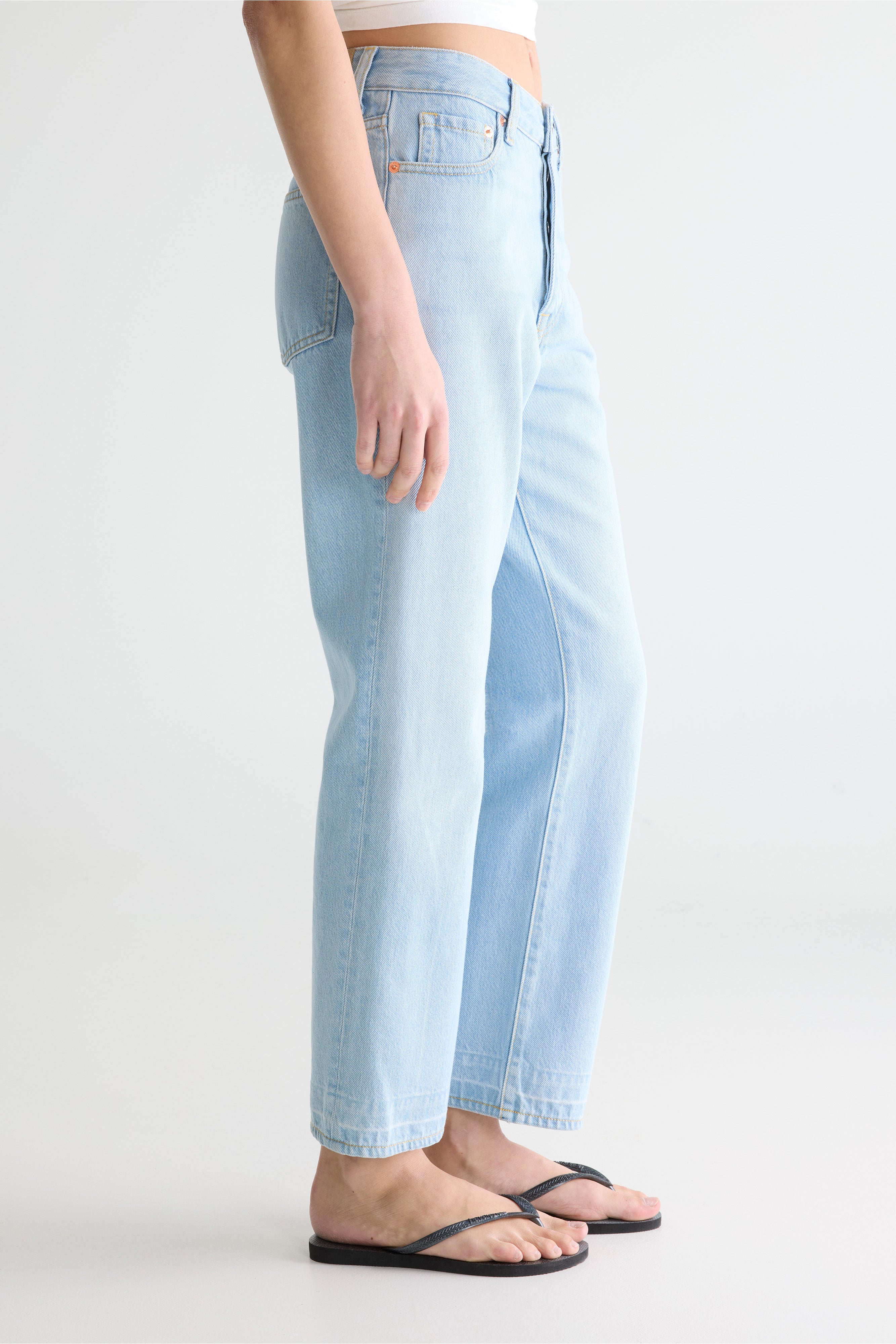 Denim N. 61 Wide Jeans - Vintage lt blue For Women | Bellerose