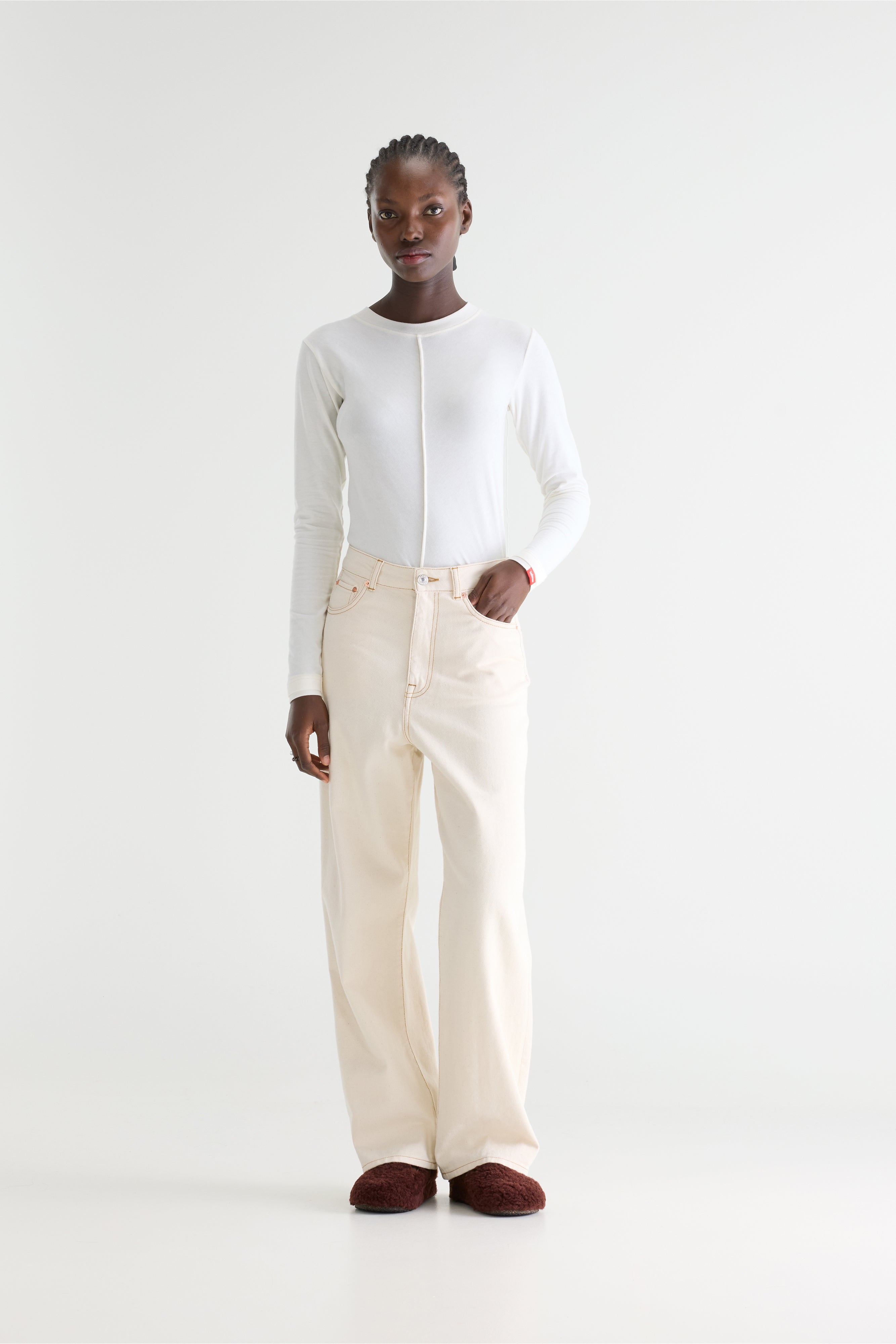 Denim N. 61 Wide Jeans - Natural Für Women | Bellerose