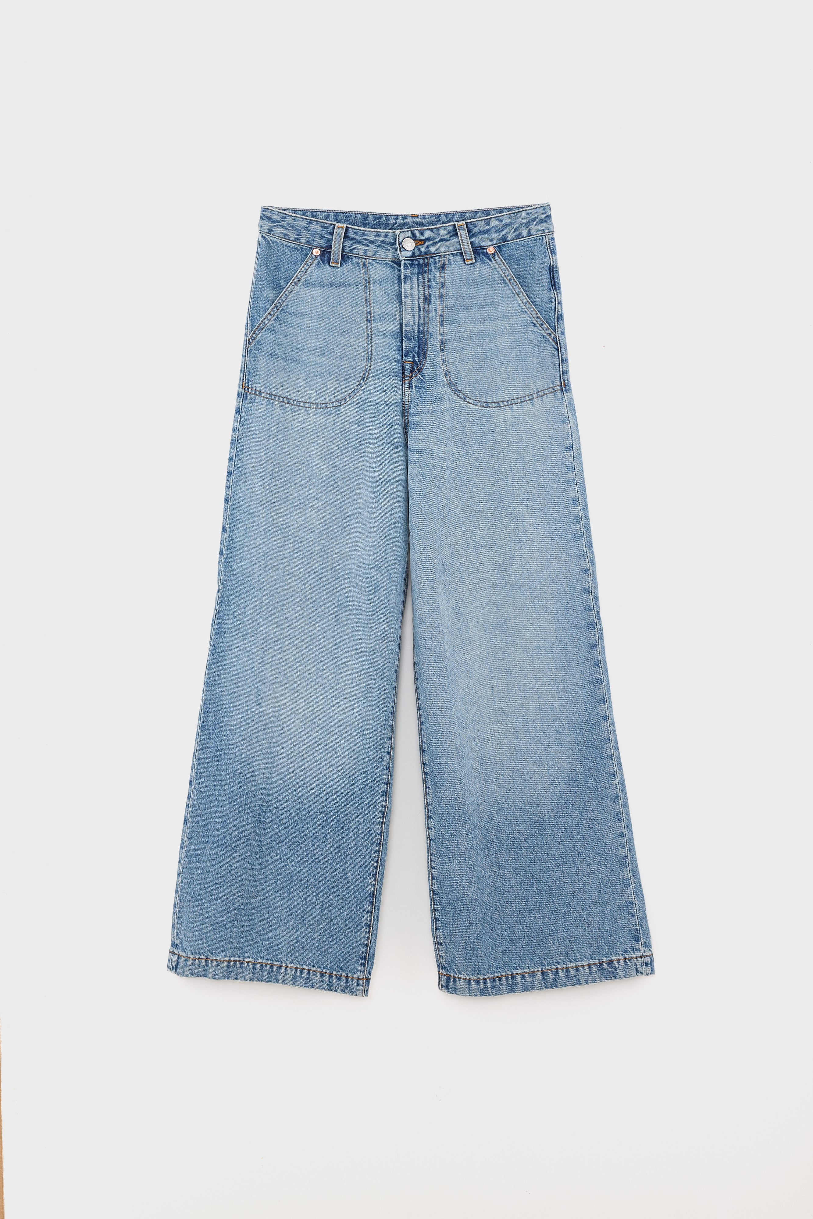 Petula Wijde Jeans - Vintage Blue Voor Dames | Bellerose