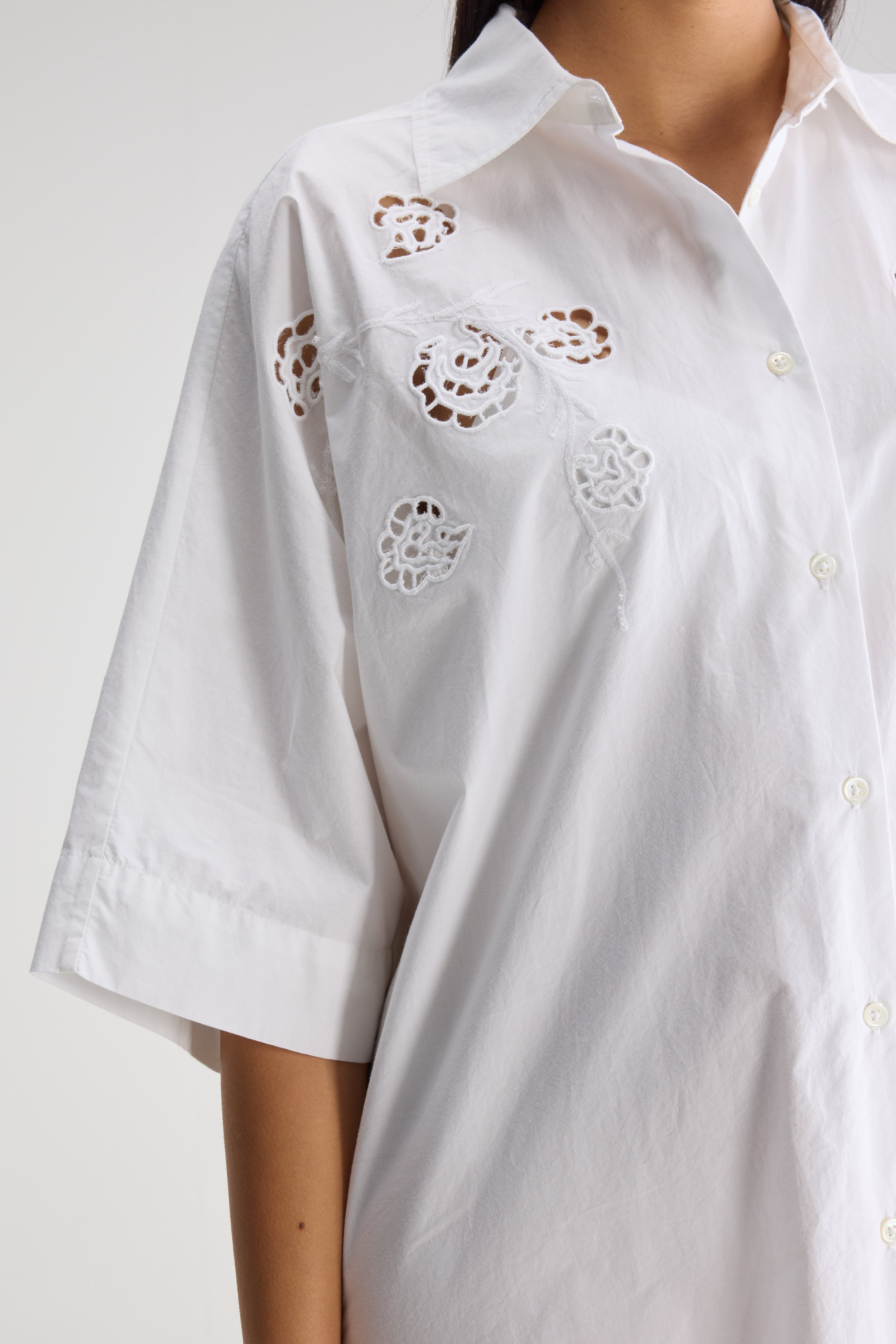 Cheyenne shirt dress (251 / W / WHITE)