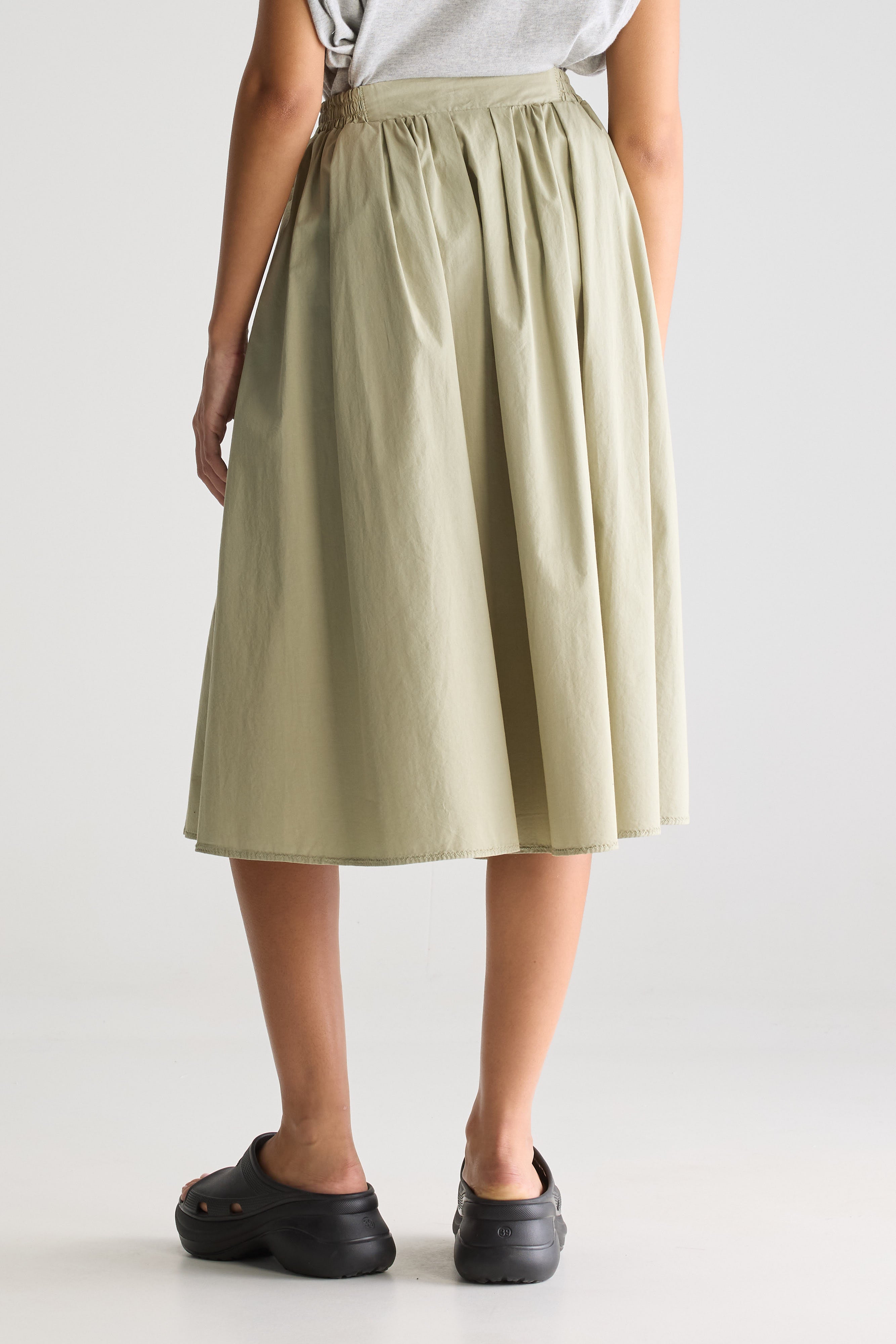 Woogie midi a-line skirt (251 / W / CARDAMOM)