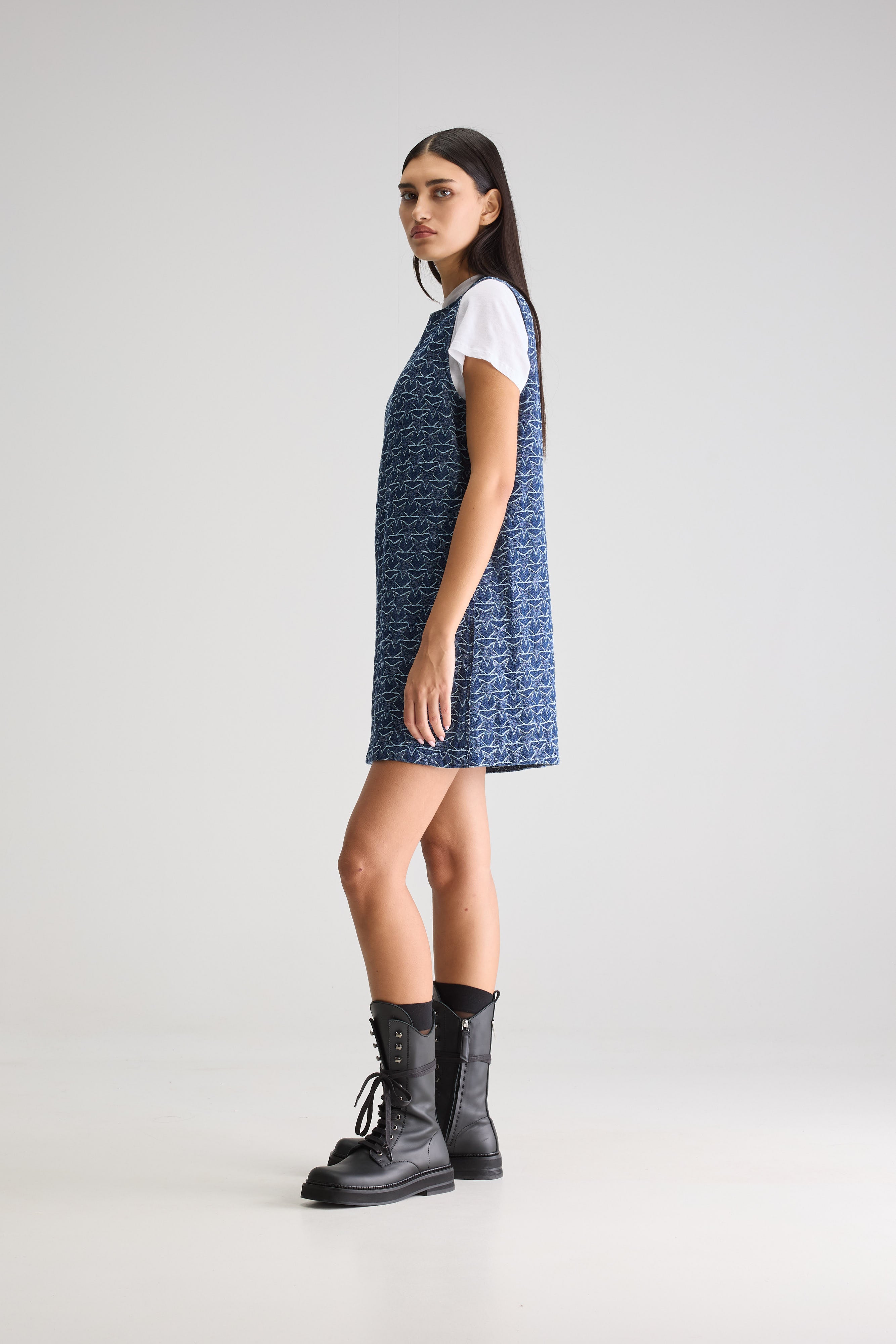 Gapily Mini Dress - Rinse For Women | Bellerose