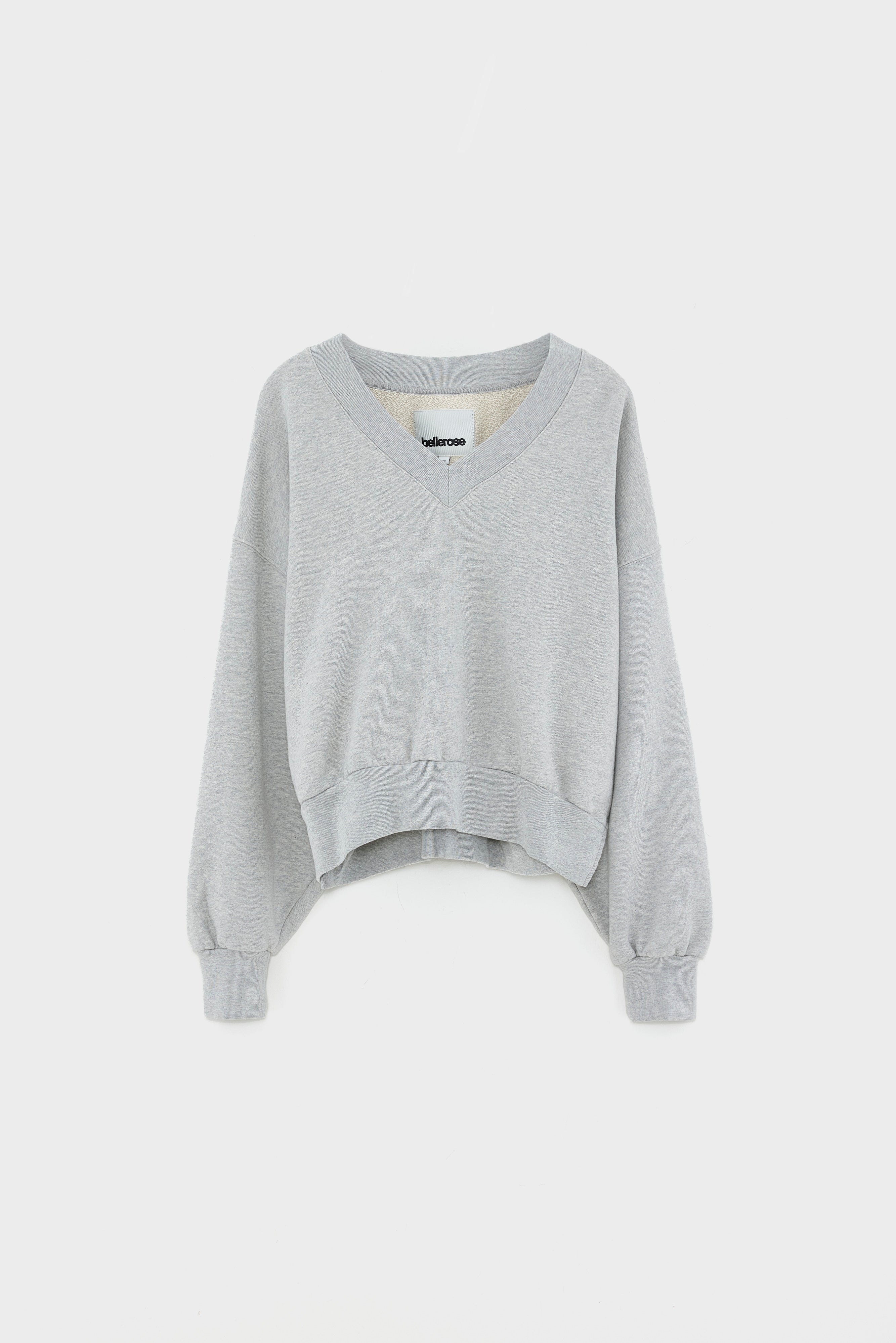 Varola v-neck sweatshirt (252 / W / H. GREY)