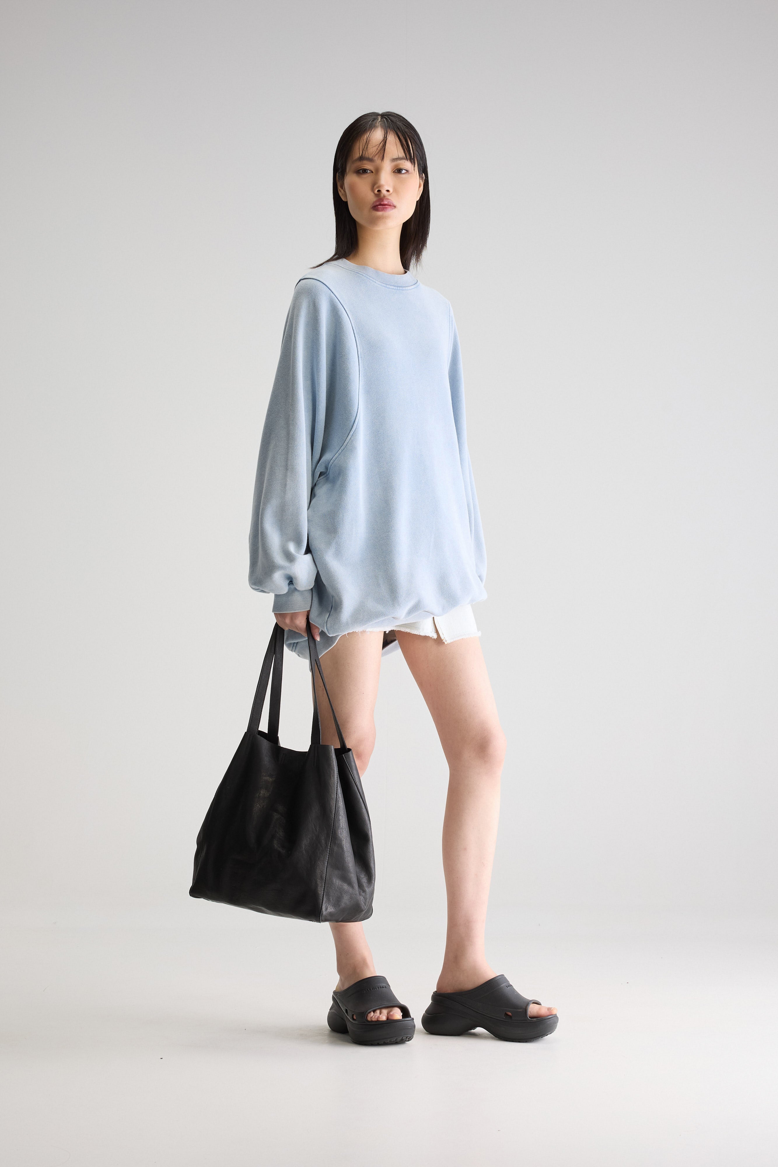 Filos sweatshirt jurk (251 / W / DENIM)