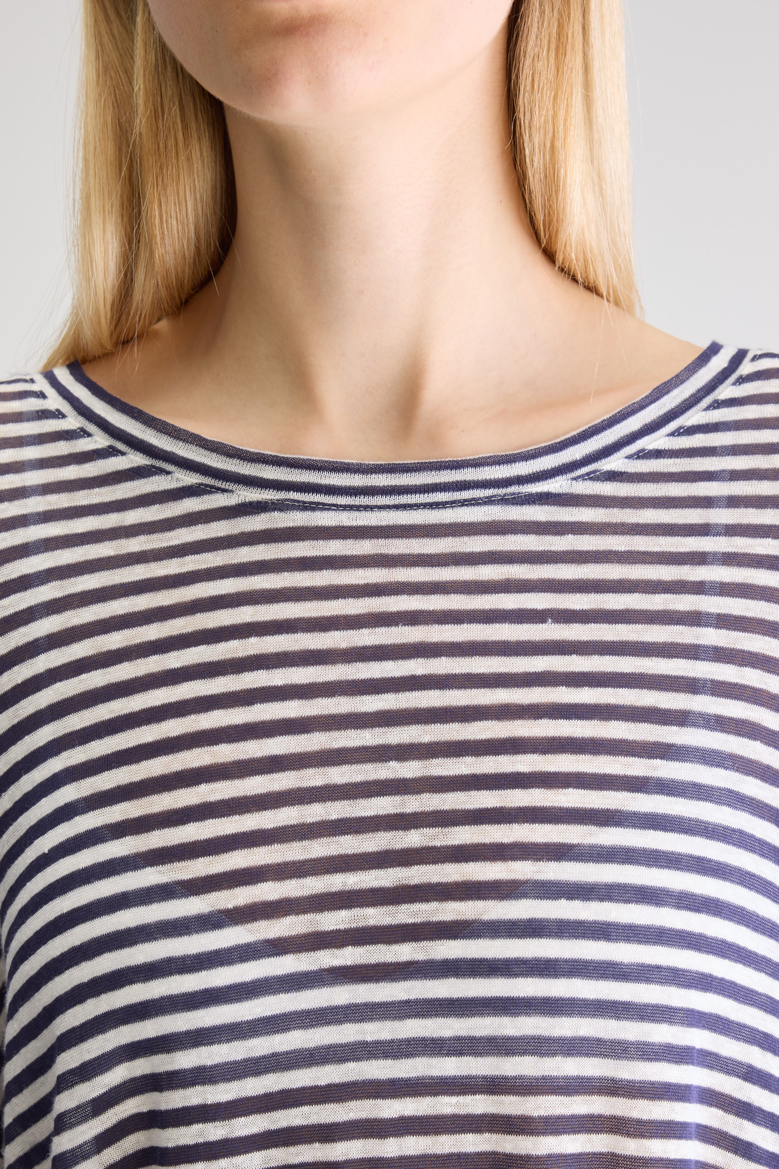 Vydel Short-sleeve T-shirt - Ink / Off white For Women | Bellerose