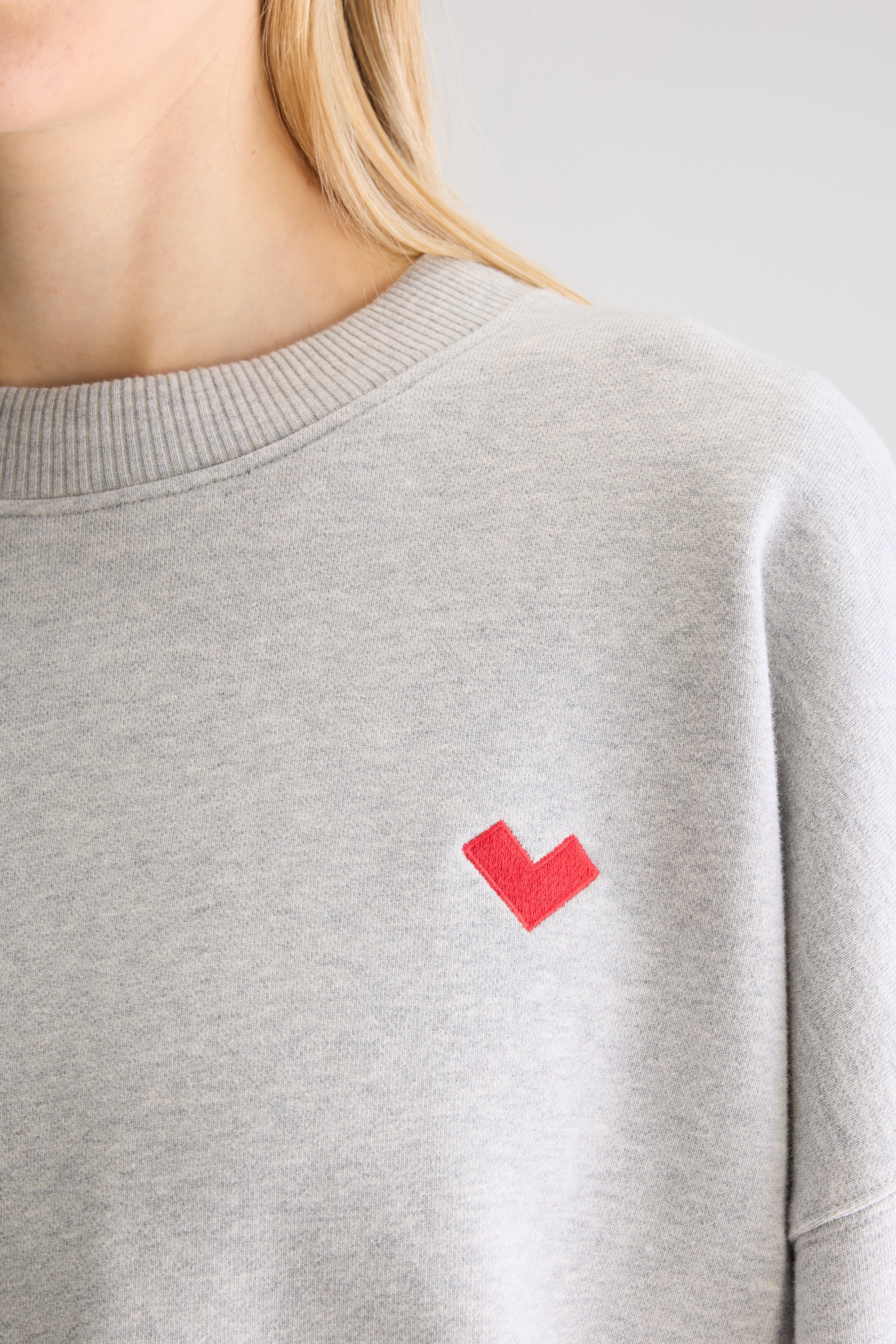 Sweatshirt col rond Slenni (251 / W / H. GREY)