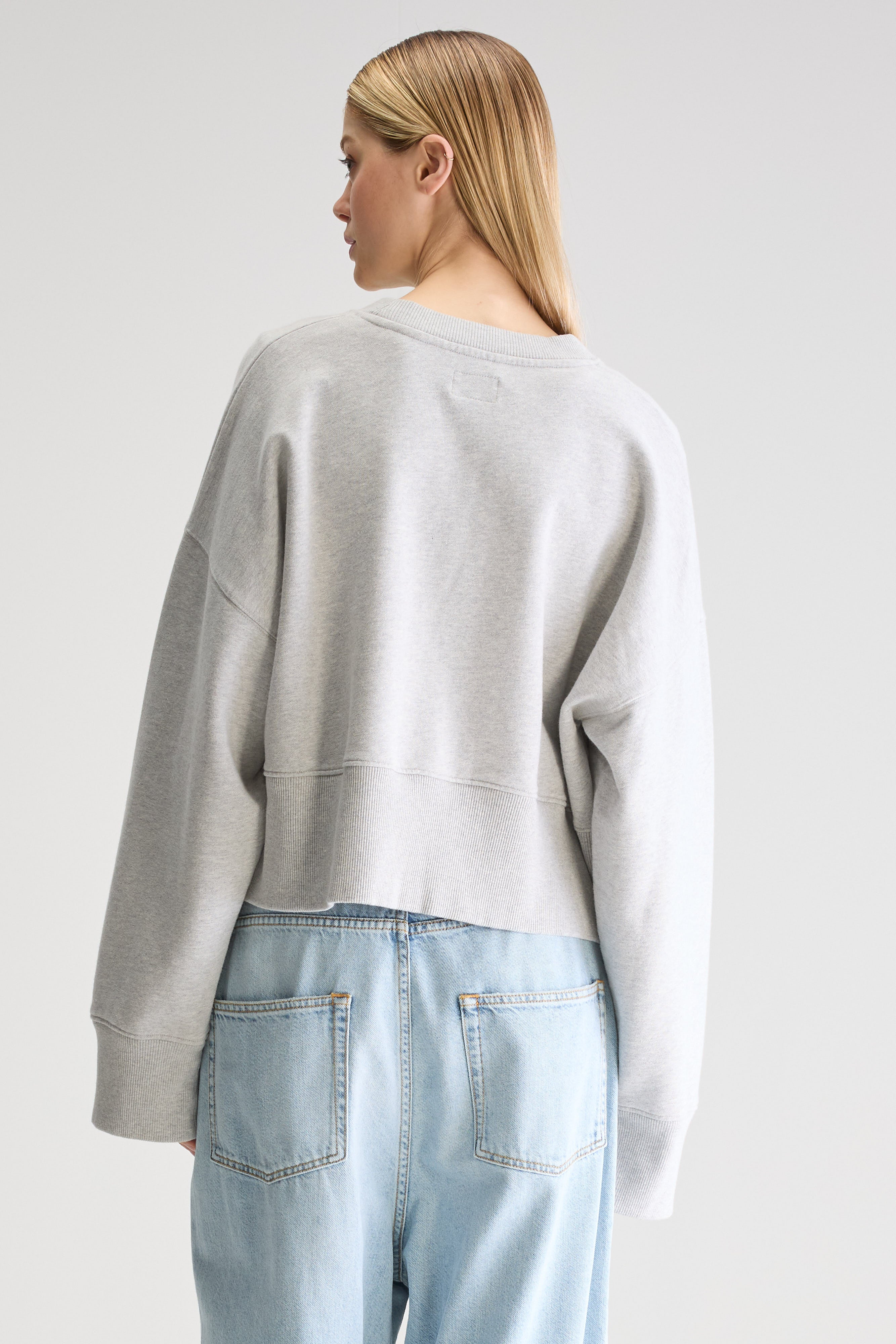 Sweatshirt col rond Slenni (251 / W / H. GREY)