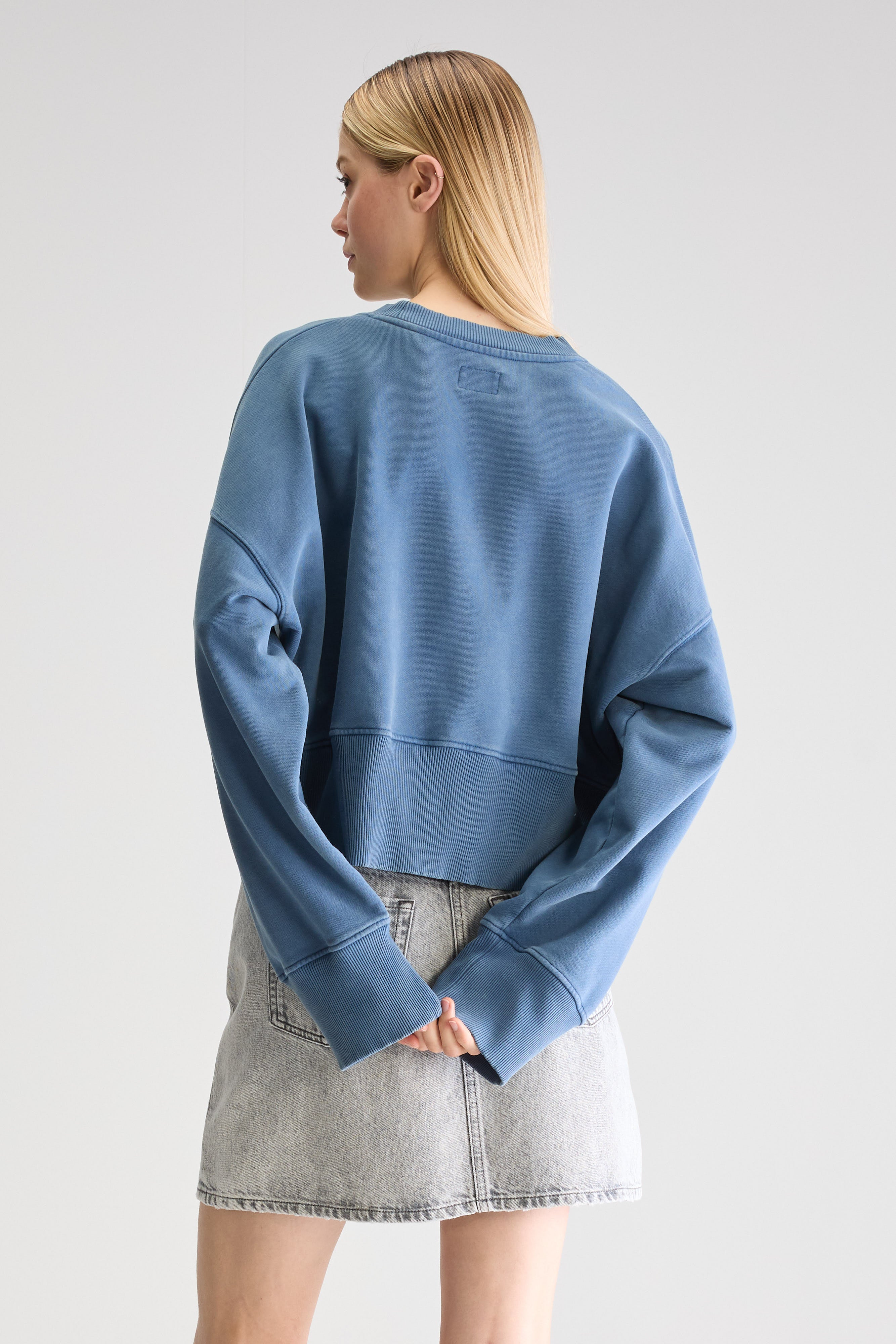 Slenni crewneck sweatshirt (251 / W / BLUE JEANS)