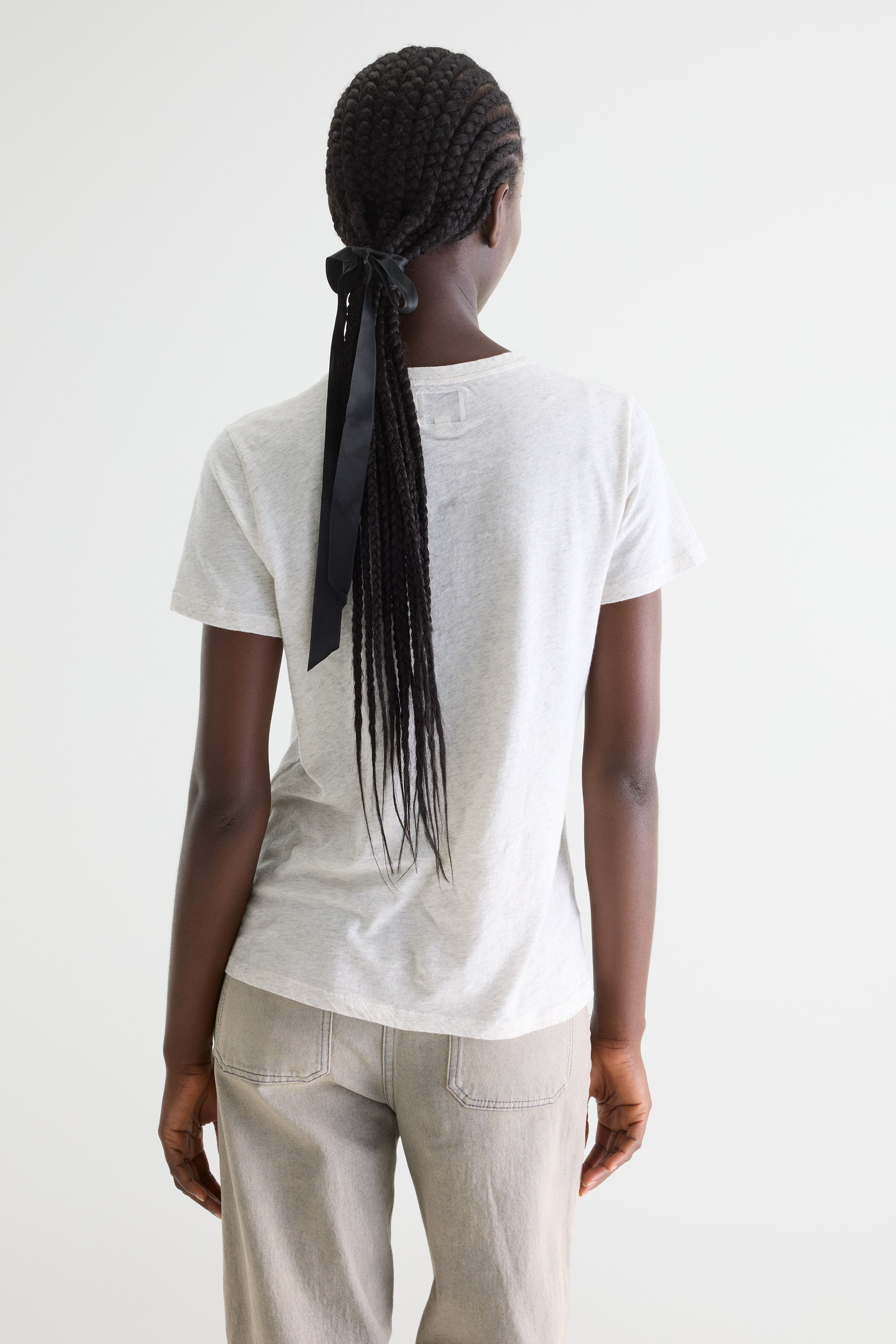 Covi short-sleeve t-shirt (242 / W / OYSTER)