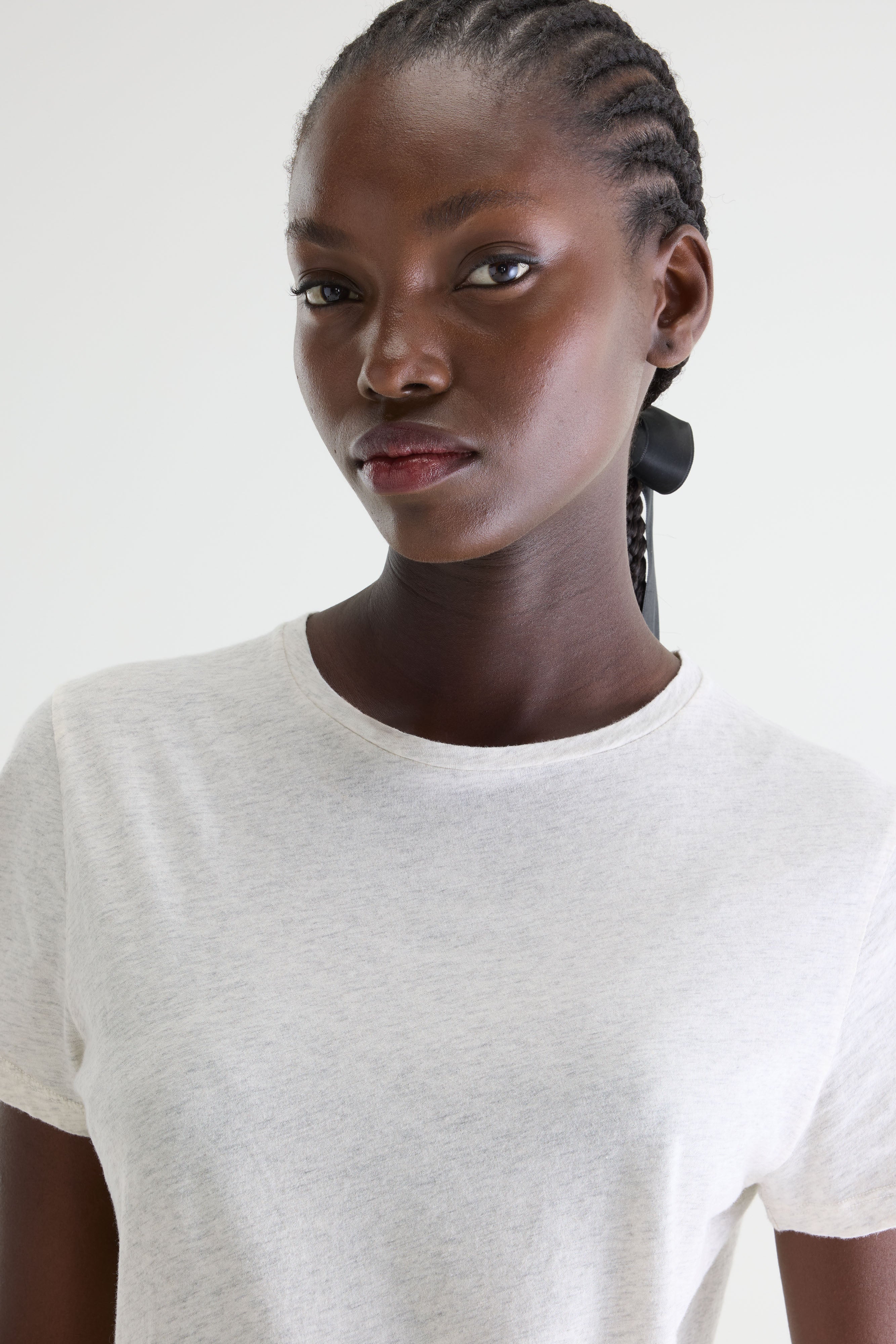 Covi short-sleeve t-shirt (242 / W / OYSTER)