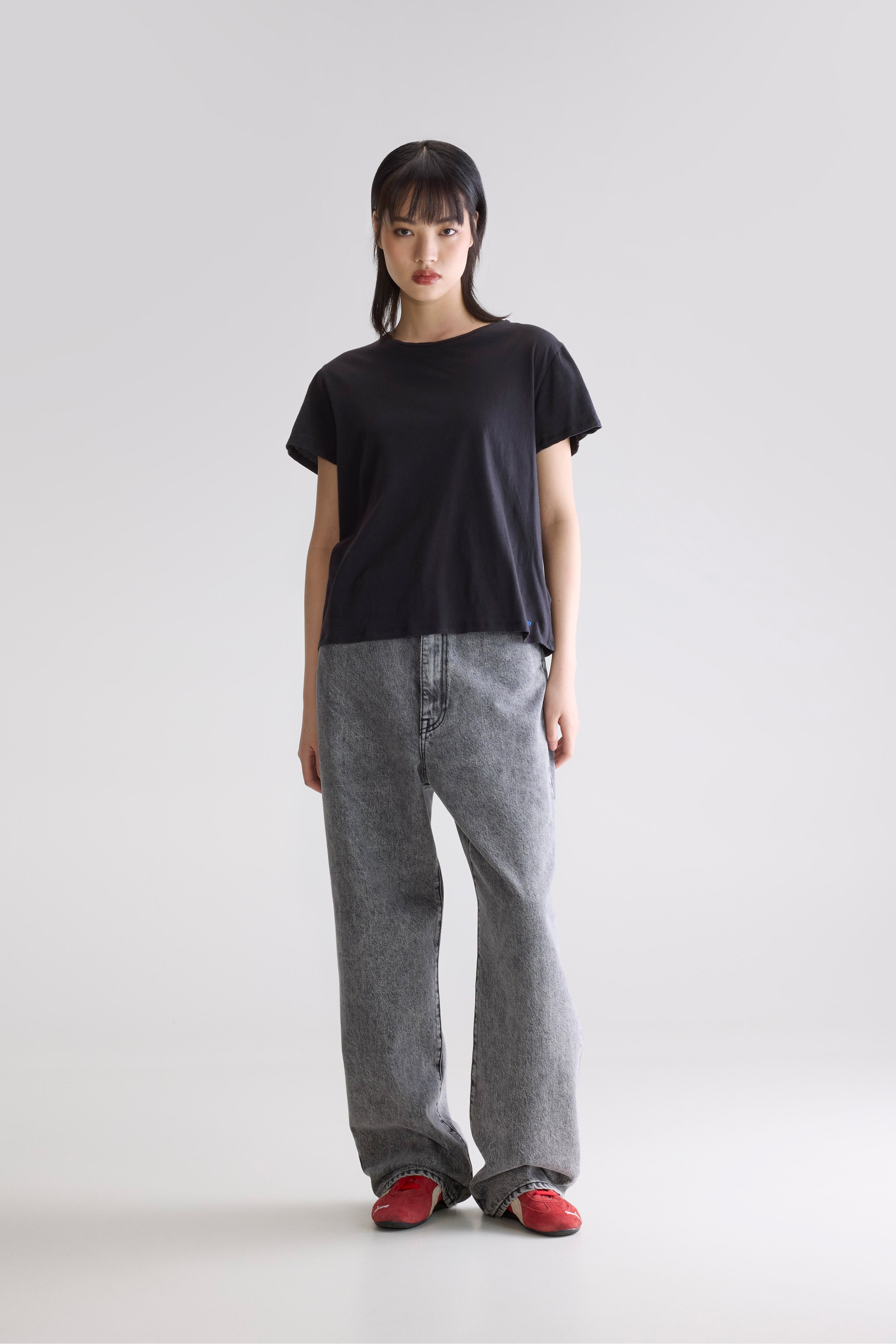 Covi Short-sleeve T-shirt - Off black For Women | Bellerose