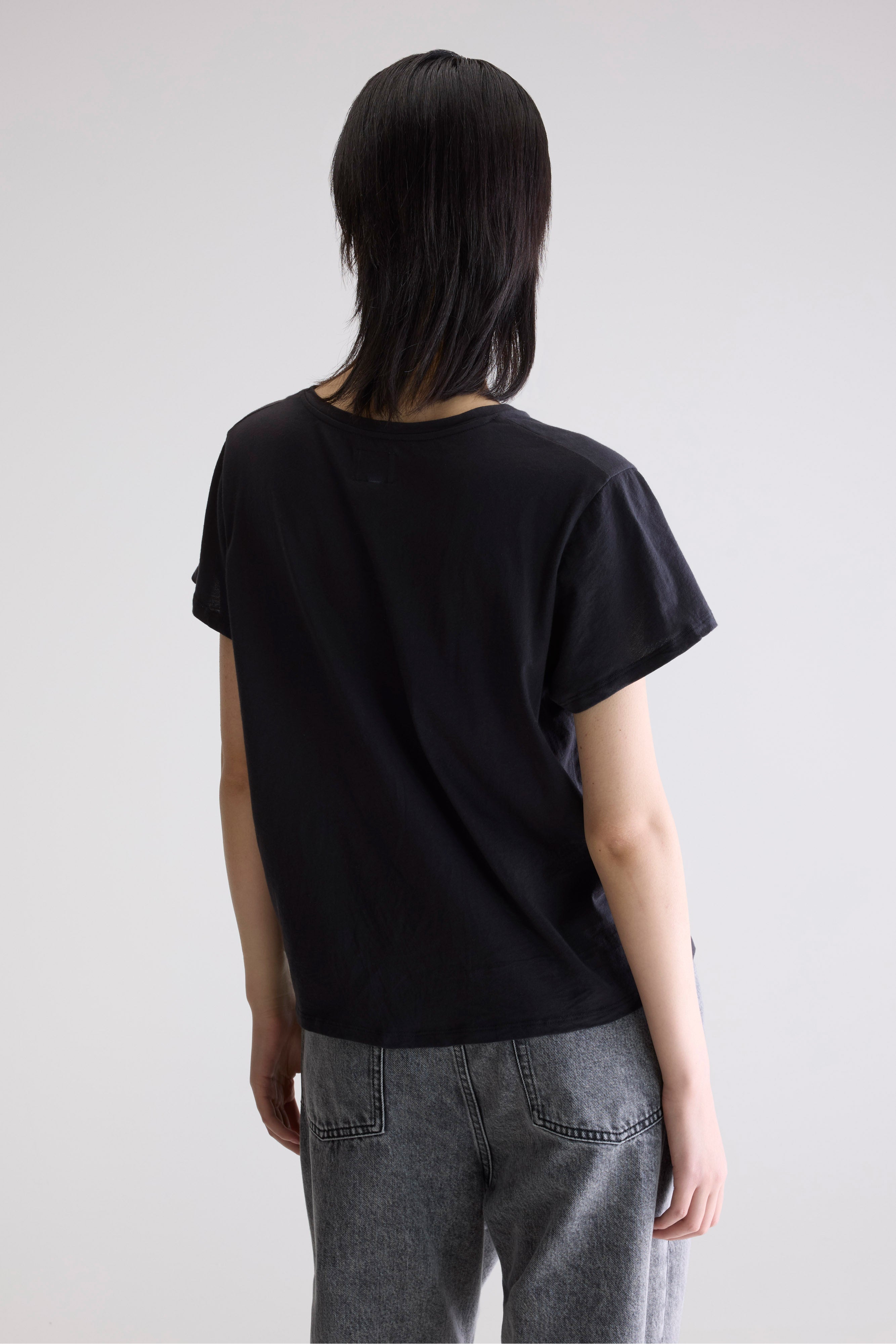 Covi Short-sleeve T-shirt - Off black For Women | Bellerose