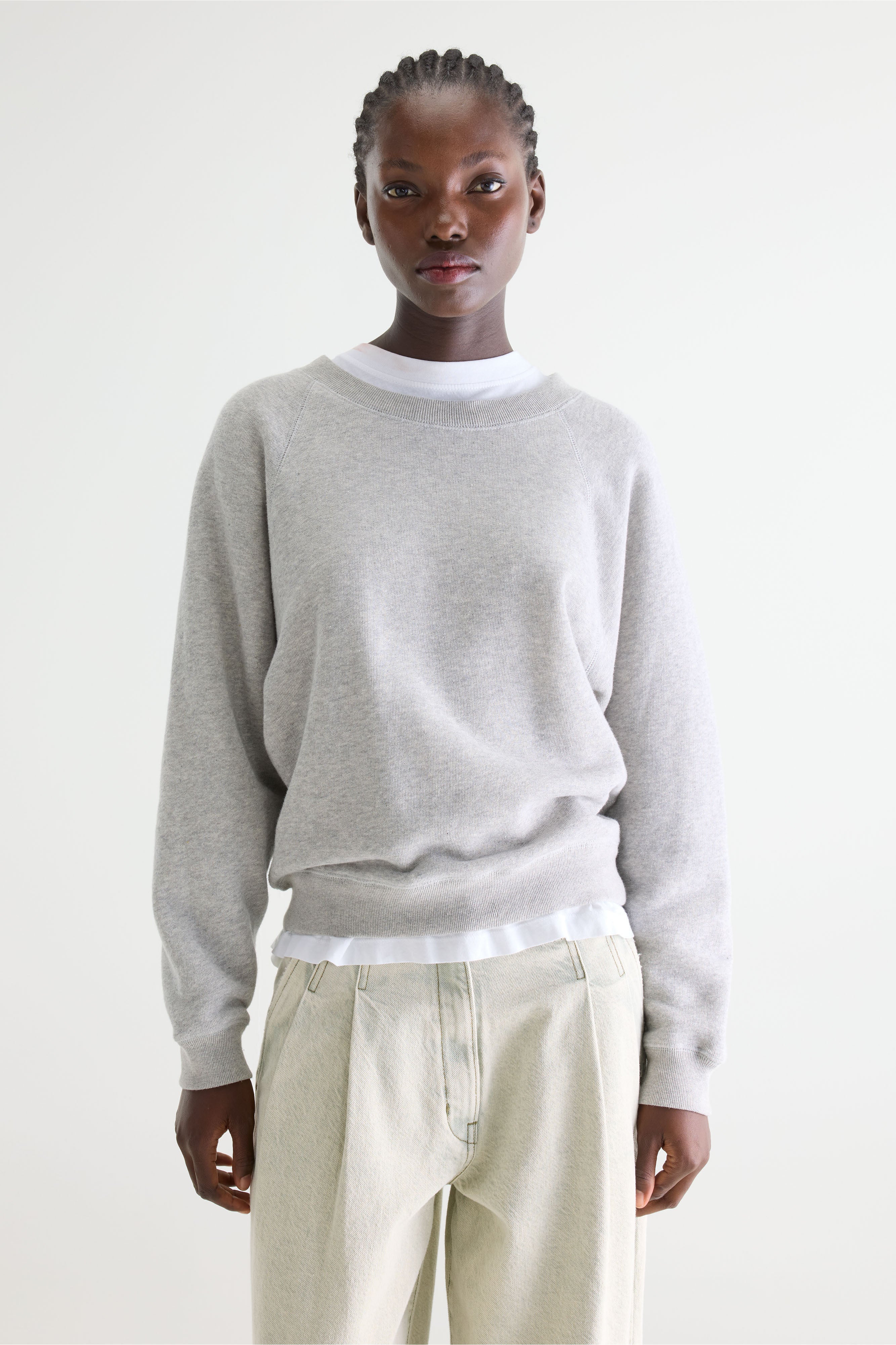 Fella Relaxed Sweatshirt - H. grey For Women | Bellerose