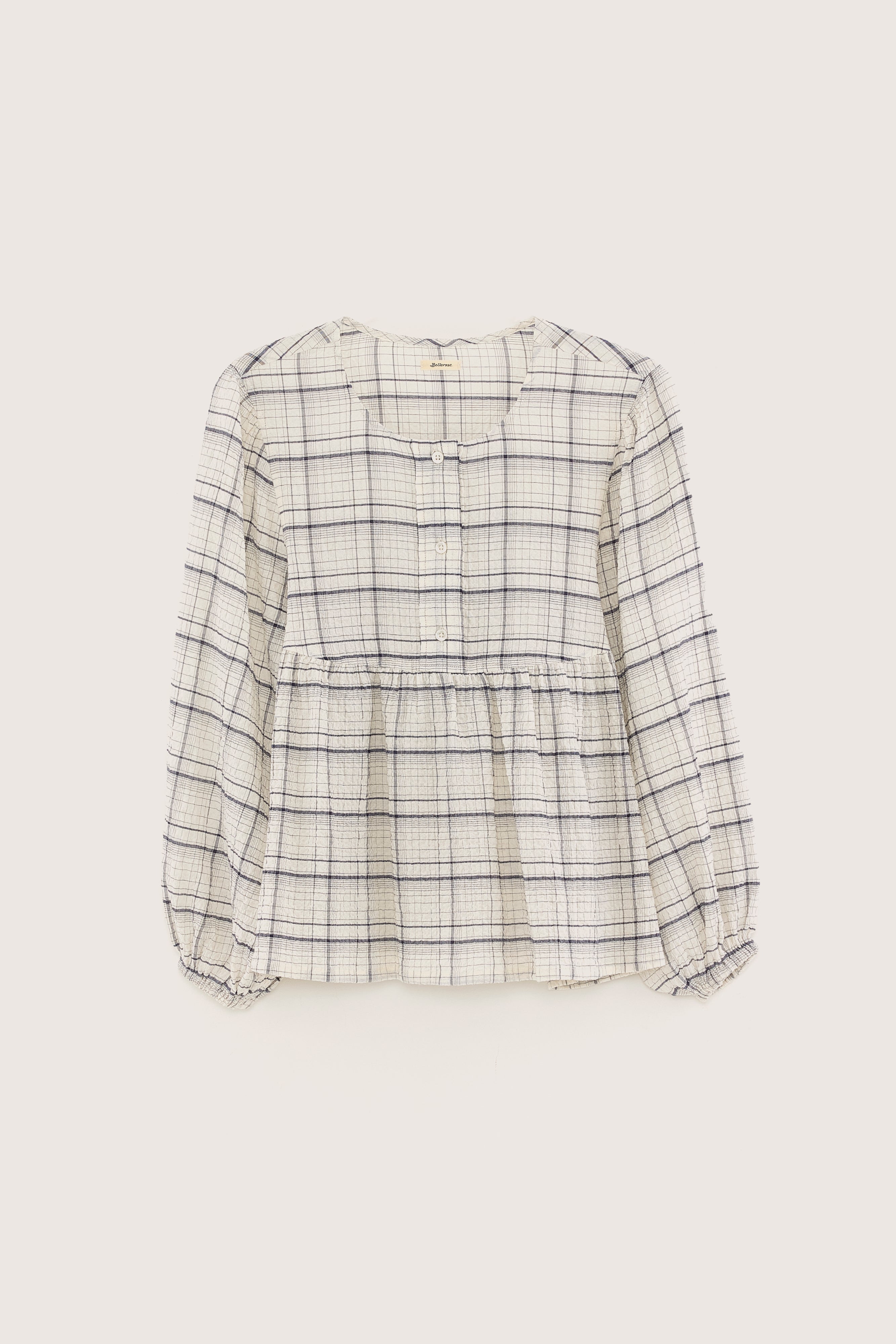 Joao regular blouse (251 / W / CHECK A)