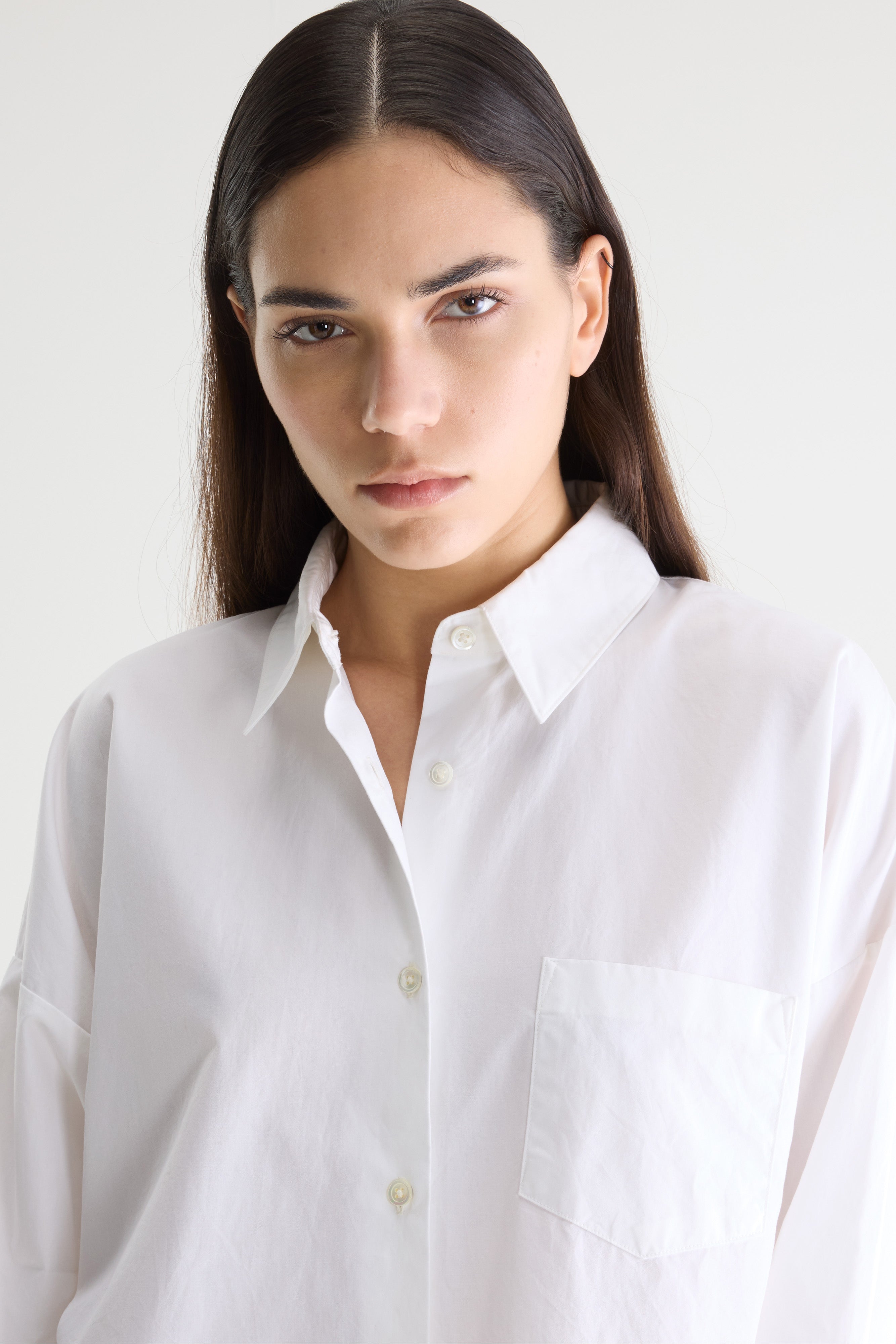 Giorgia Poplin Shirt - White For Women | Bellerose