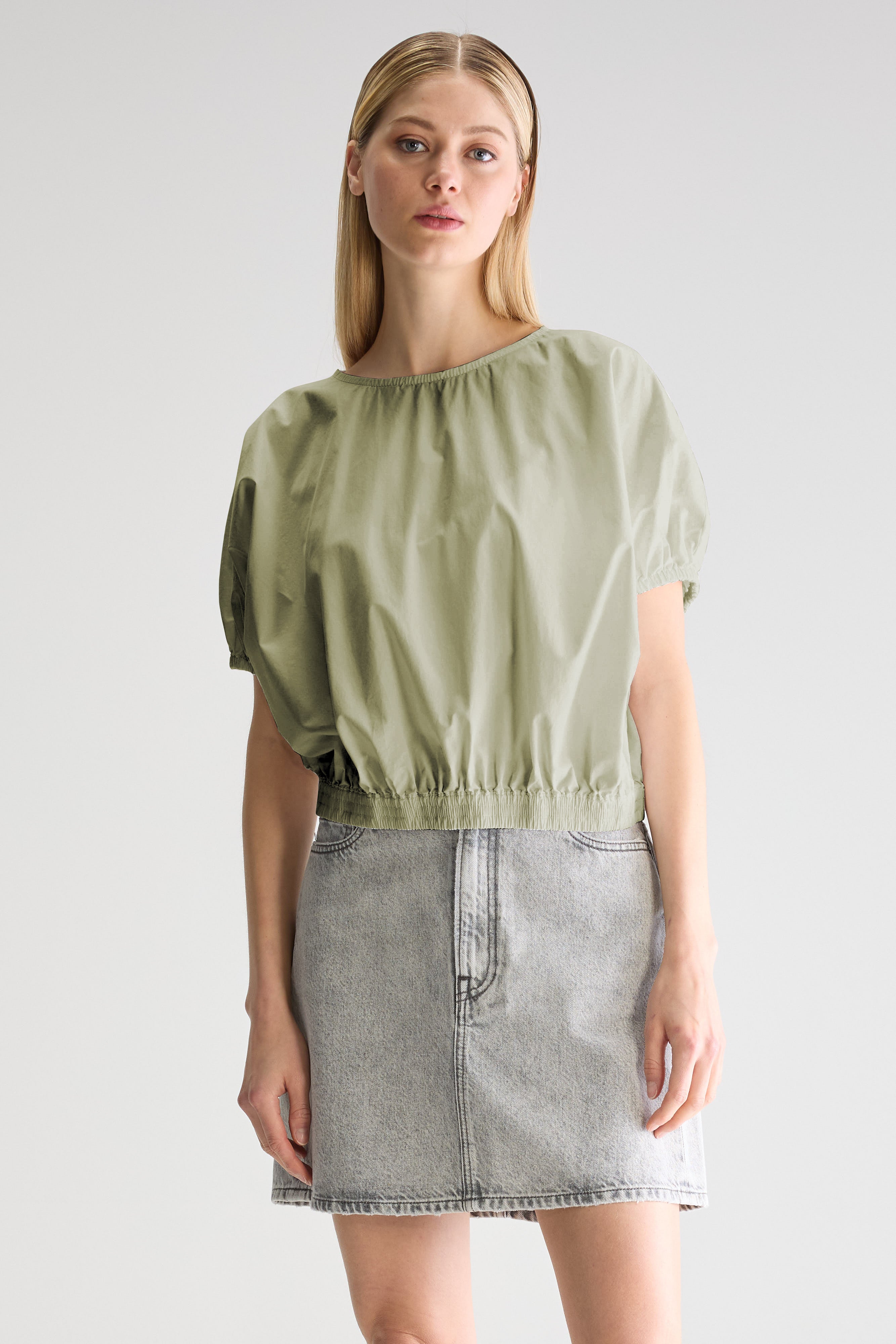 Wilma Regular Blouse - Cardamom For Women | Bellerose