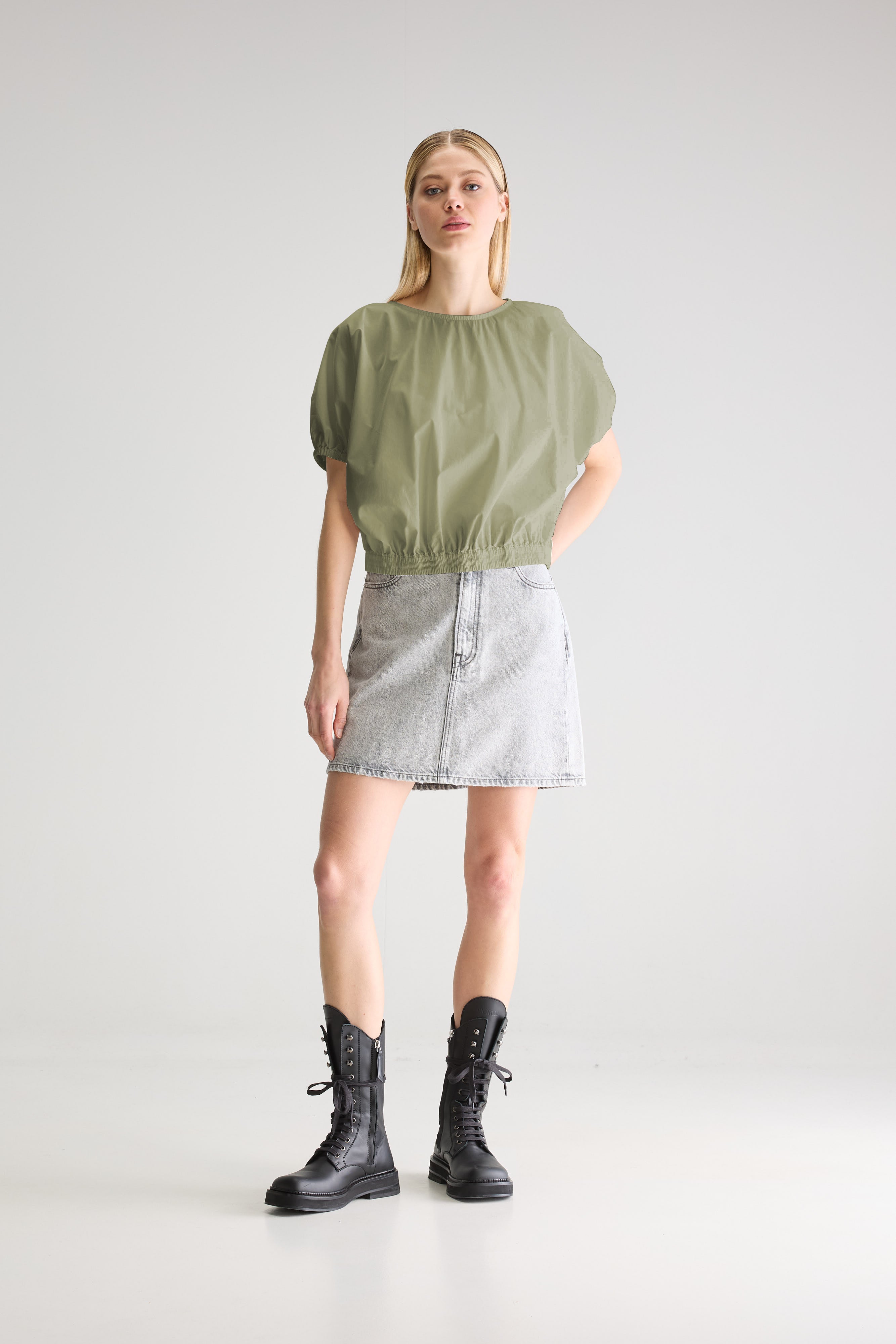 Wilma Regular Blouse - Cardamom For Women | Bellerose