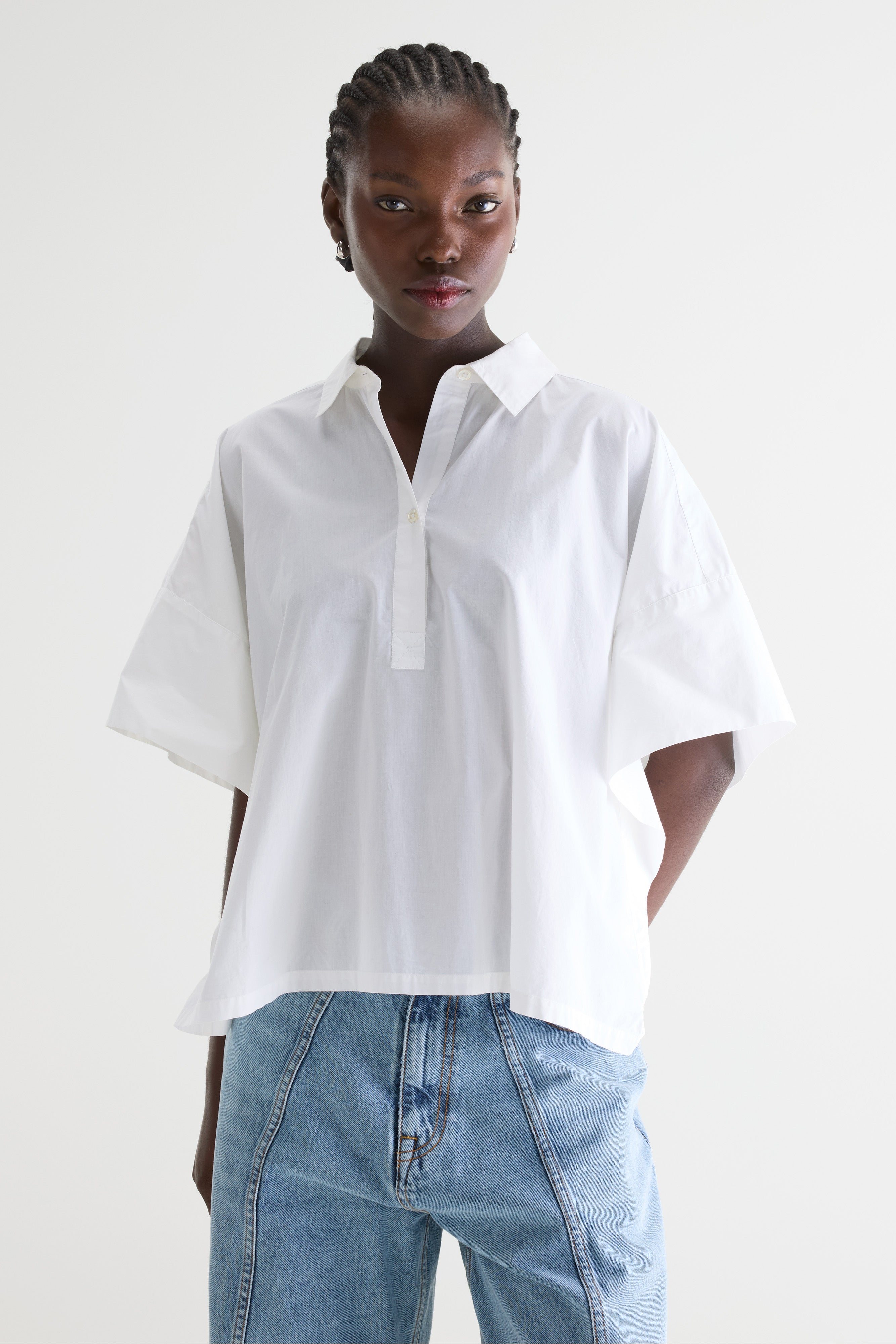 Cairn Short-sleeve Shirt - White For Women | Bellerose