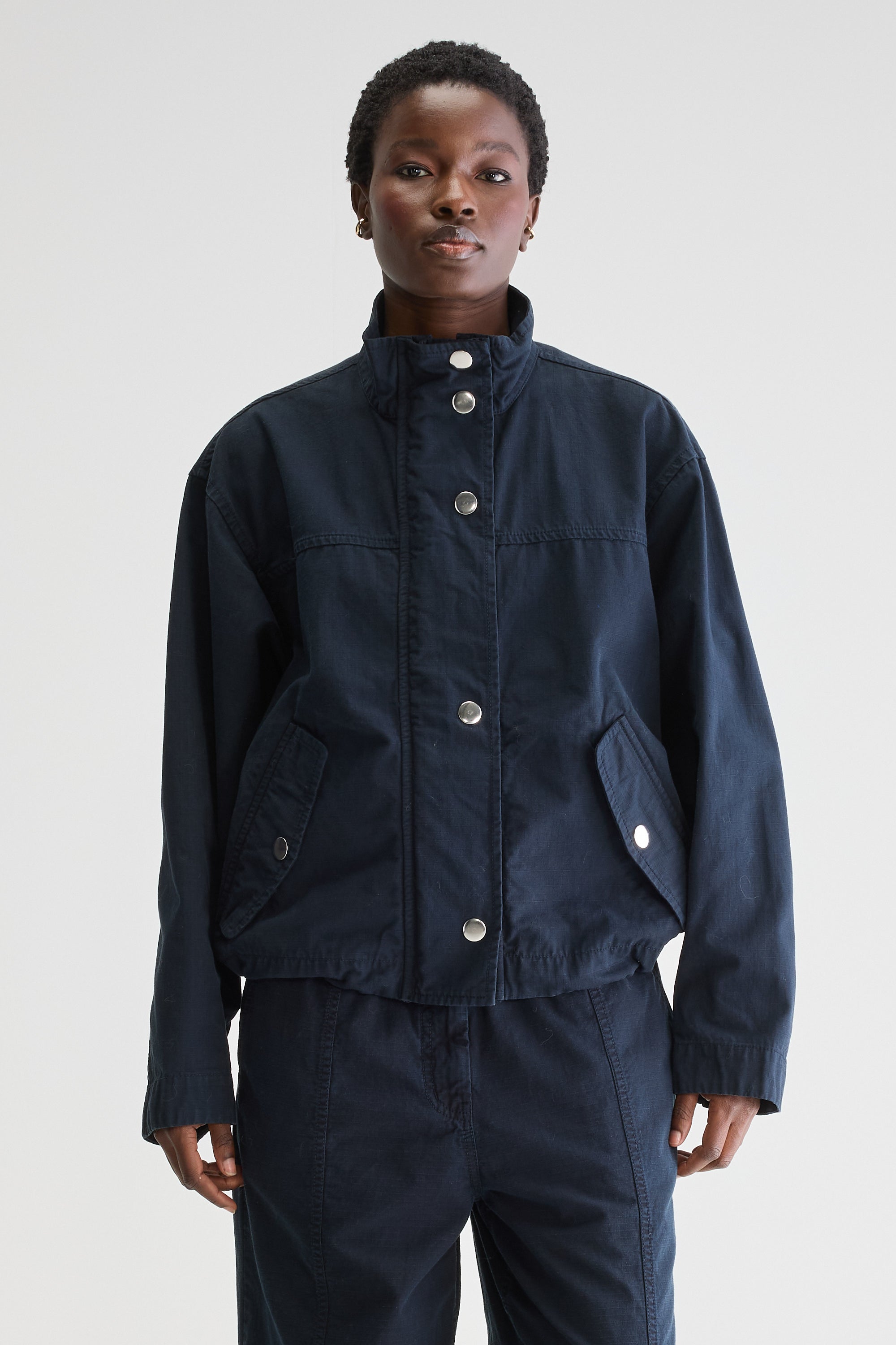 Wild Relaxed Jacket - Navy For Women | Bellerose