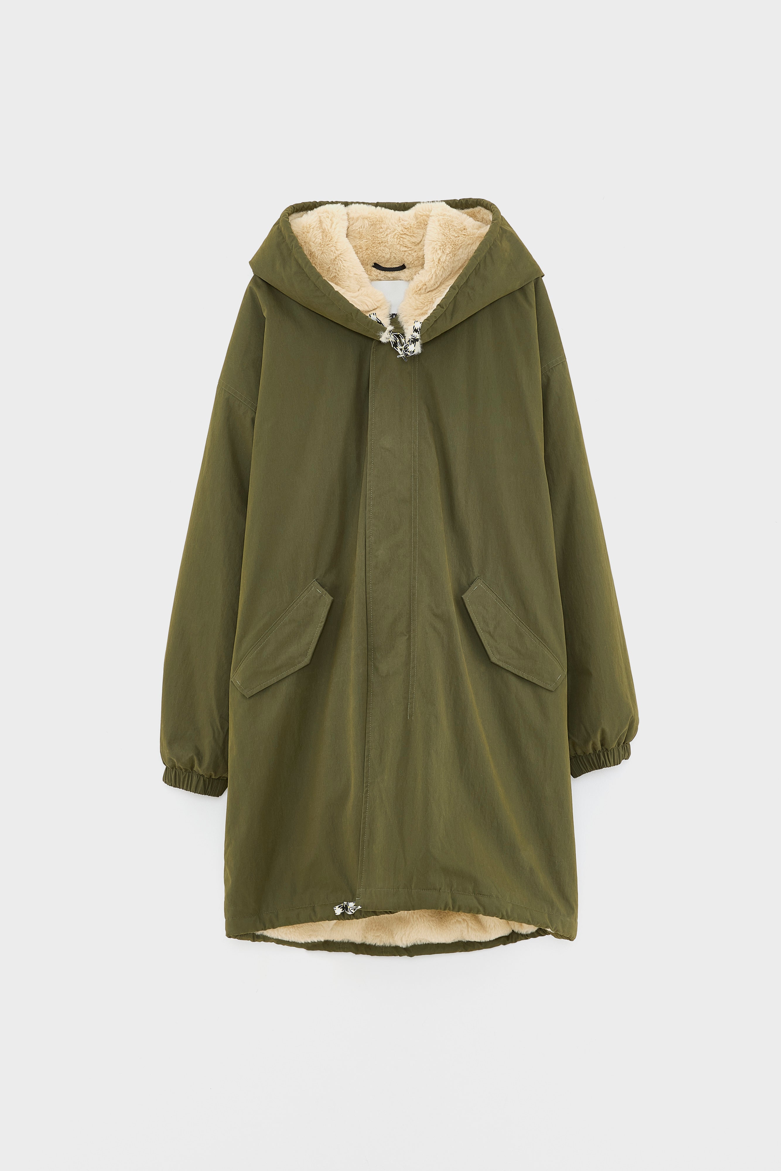 Laos hooded parka (242 / W / OLIVE)