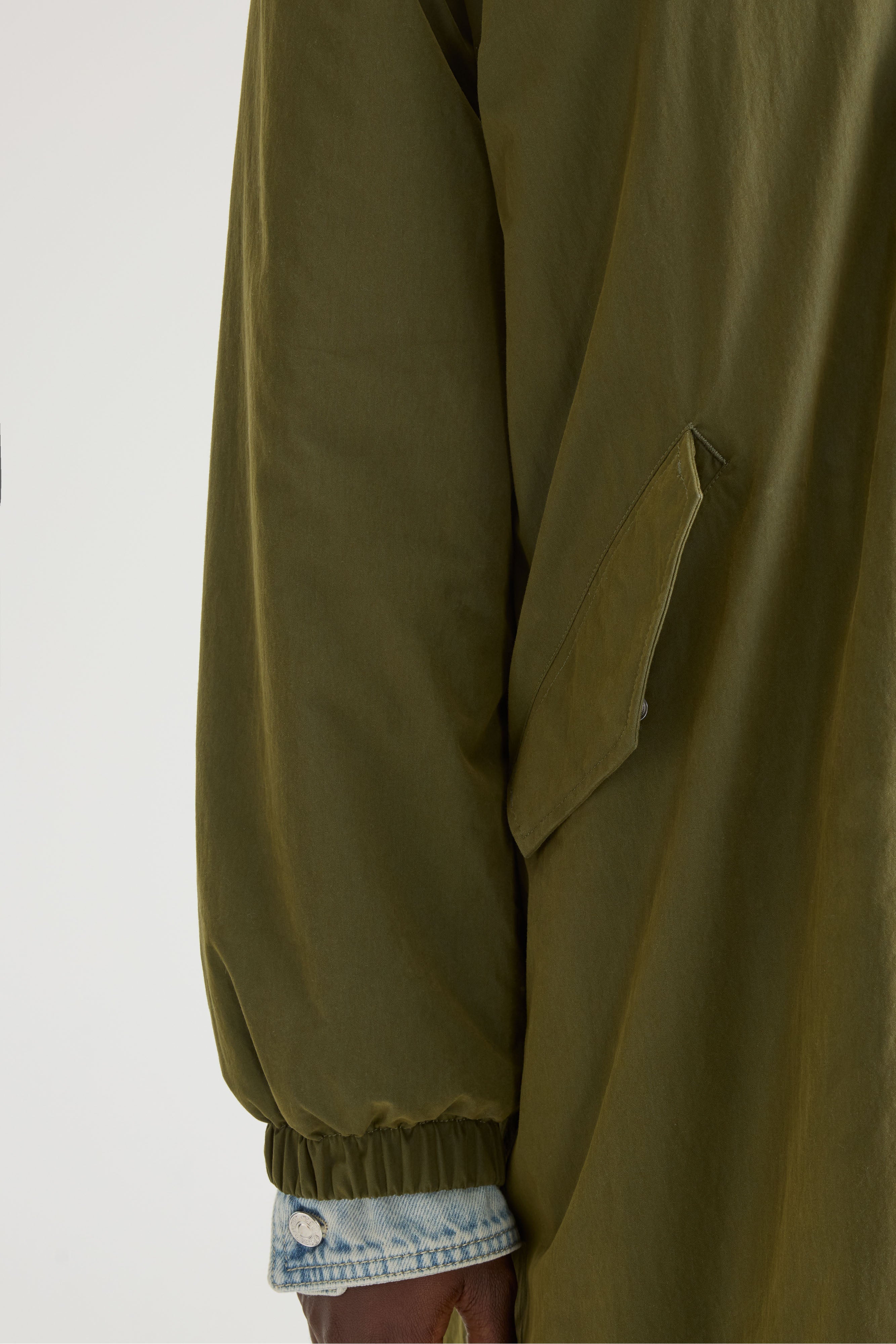 Laos hooded parka (242 / W / OLIVE)