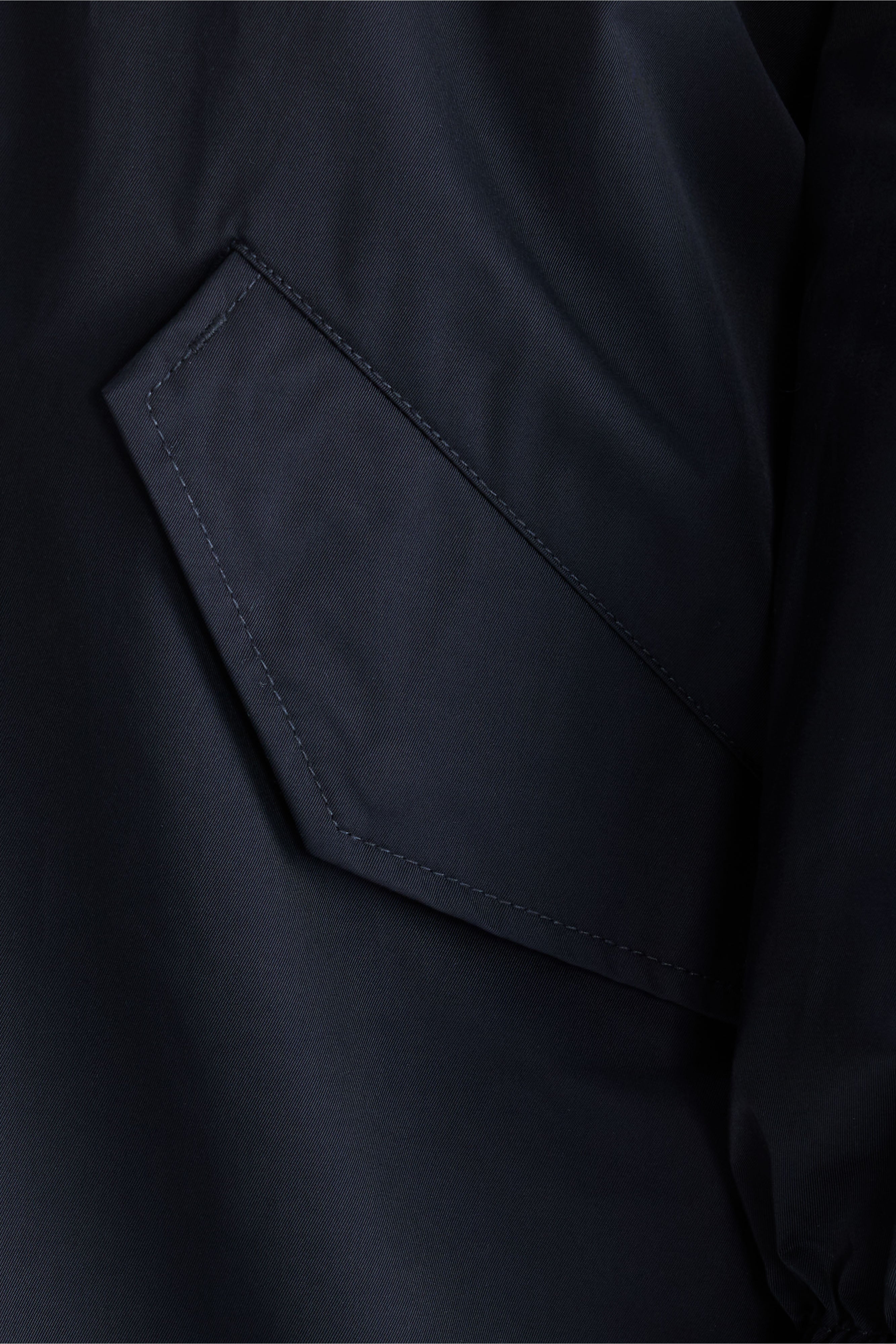 Laos hooded parka (242 / W / NAVY)