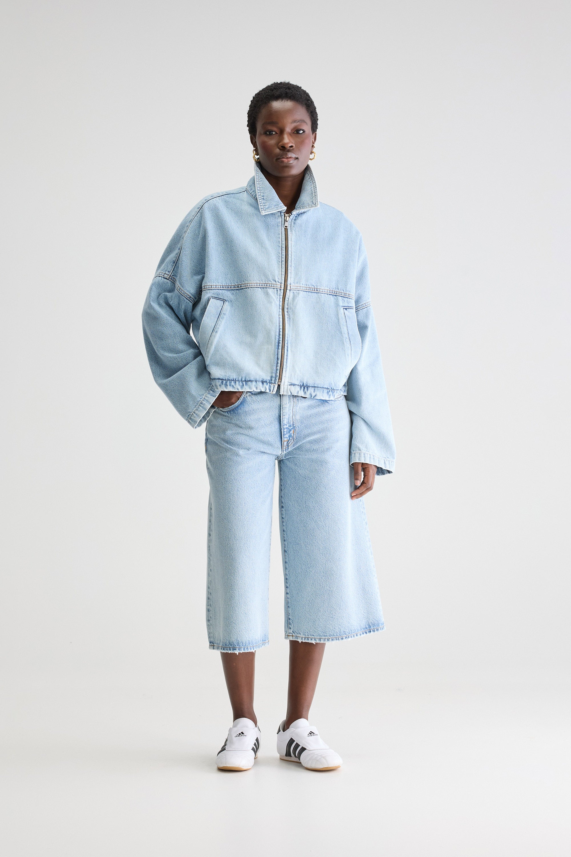 Gayle Jacket - Lt blue bleach For Women | Bellerose