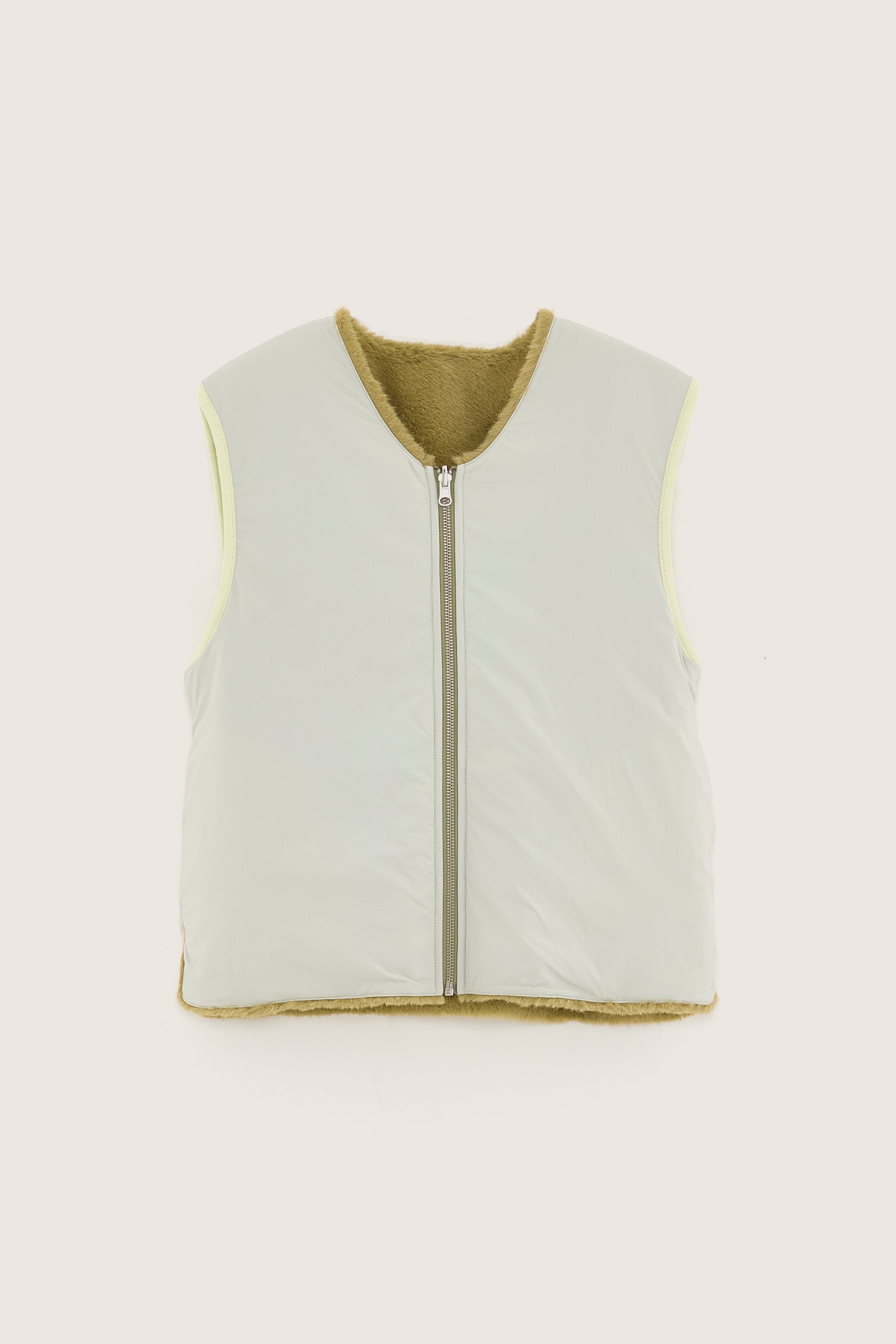 Hess sleeveless jacket (251 / W / DESERT SAGE)