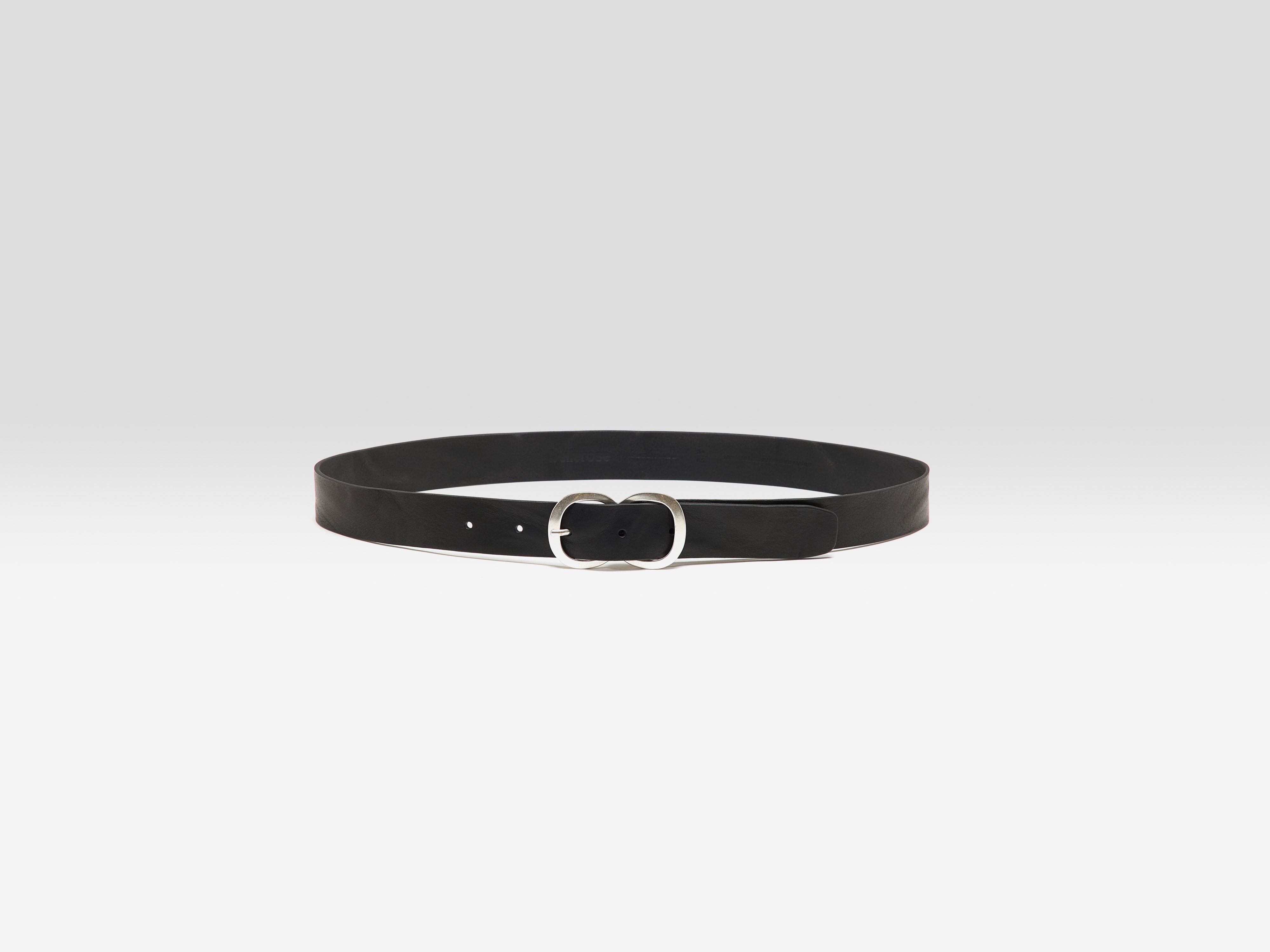 Sabas leather belt (251 / W / BLACK)