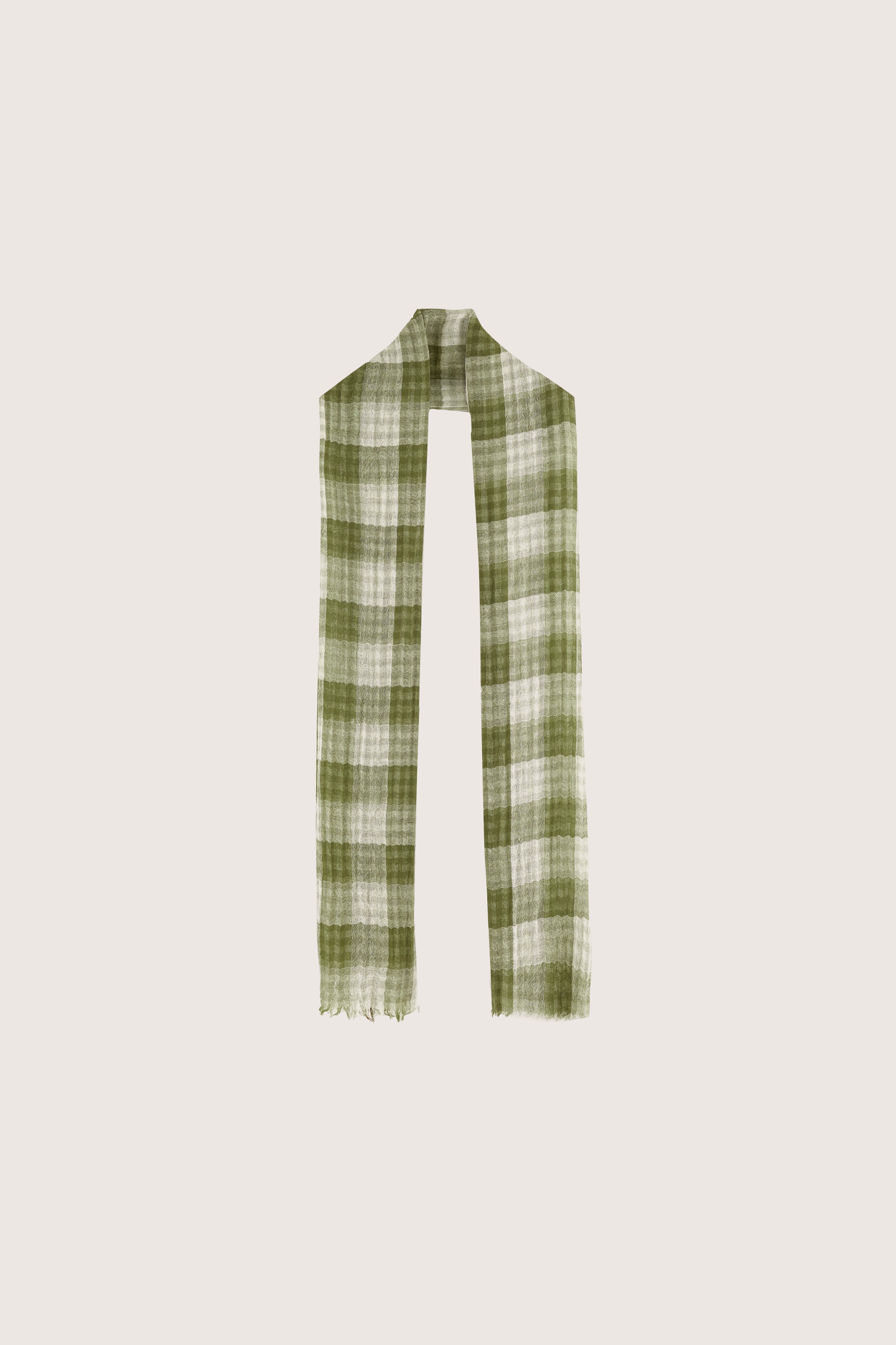 Servo Wooven Scarf - Dark roast / Jeep / Seafoam For Women | Bellerose